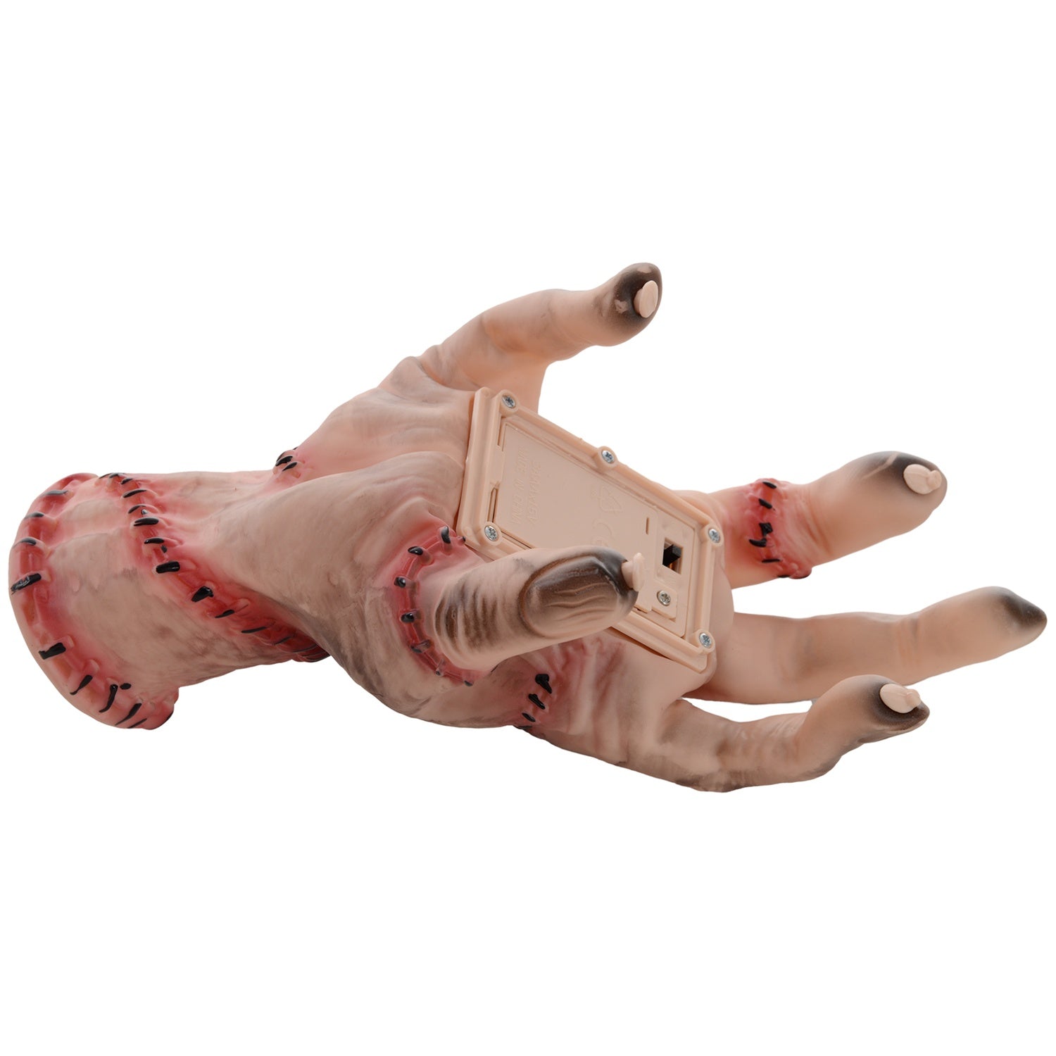 Realistisk 21 cm Halloween Scar Hand Prop med action och ljud