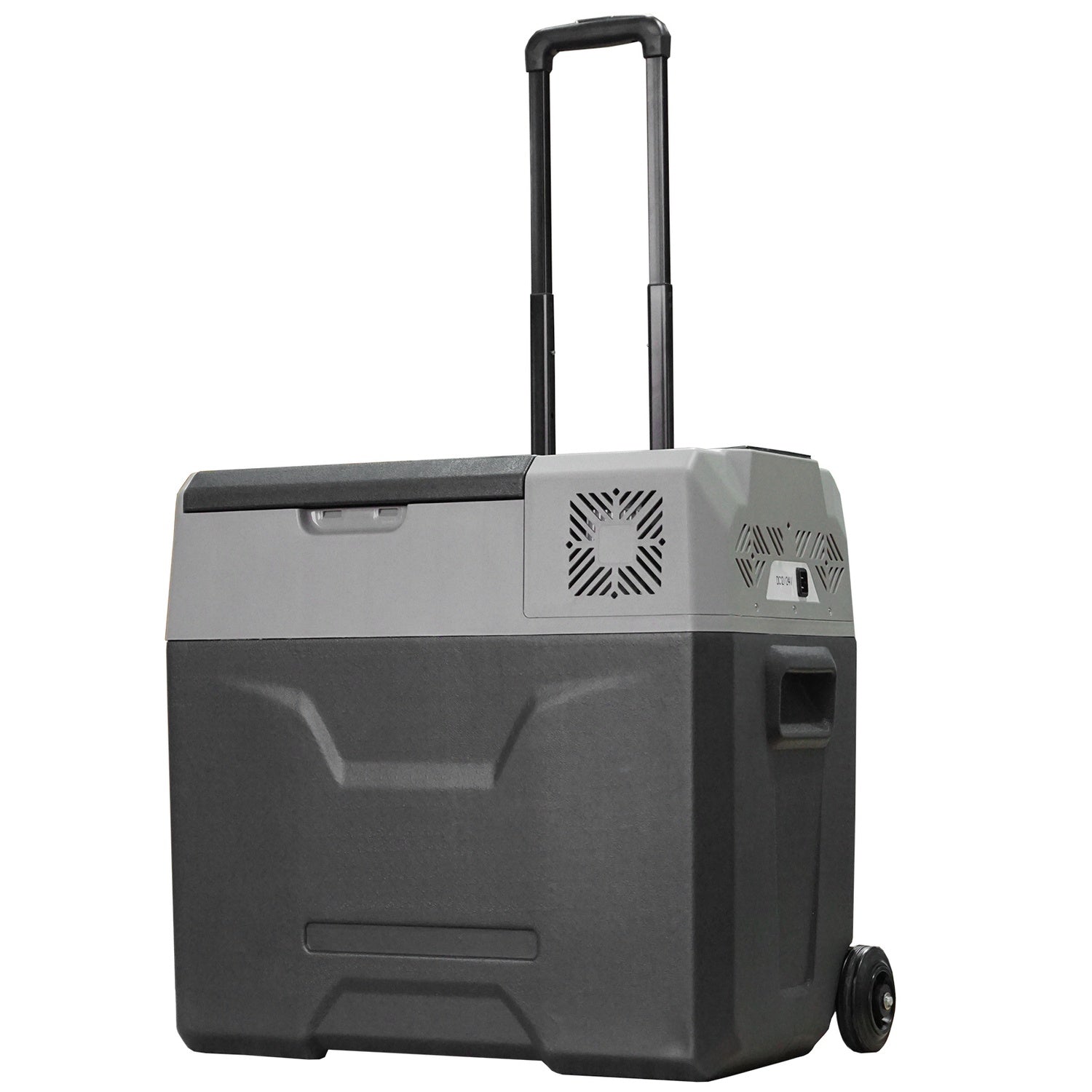 50L Elektrisk kylbox Bilkylskåp, Dual Voltage, Grå