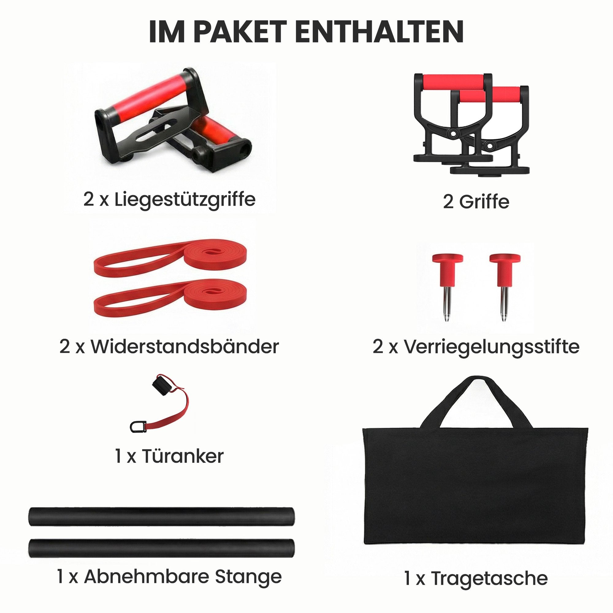 7-i-1 armhävningsbräda med hjul och förvaringsbas