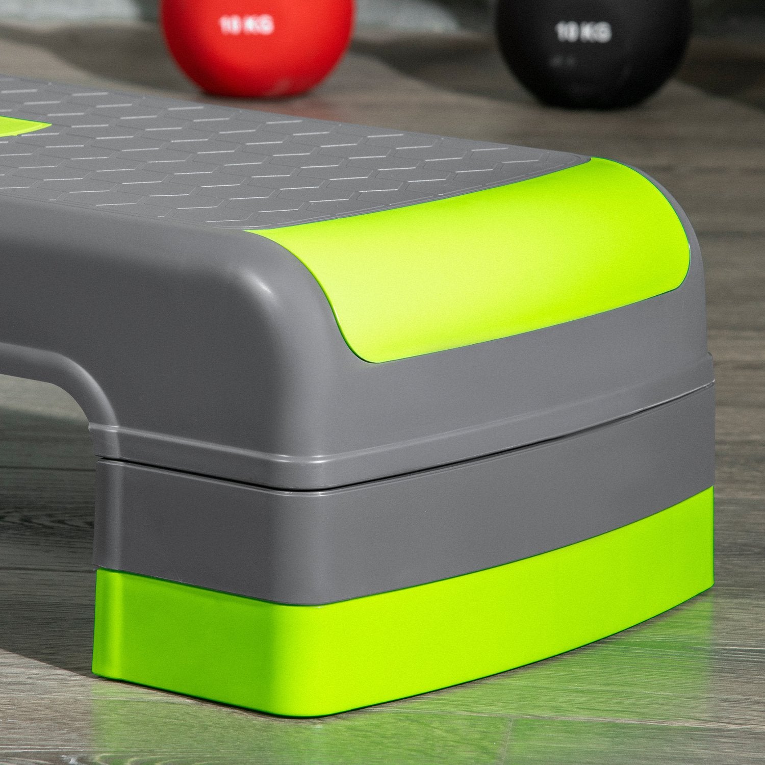 Höjdjusterbar Aerobic Stepper för effektiv träning