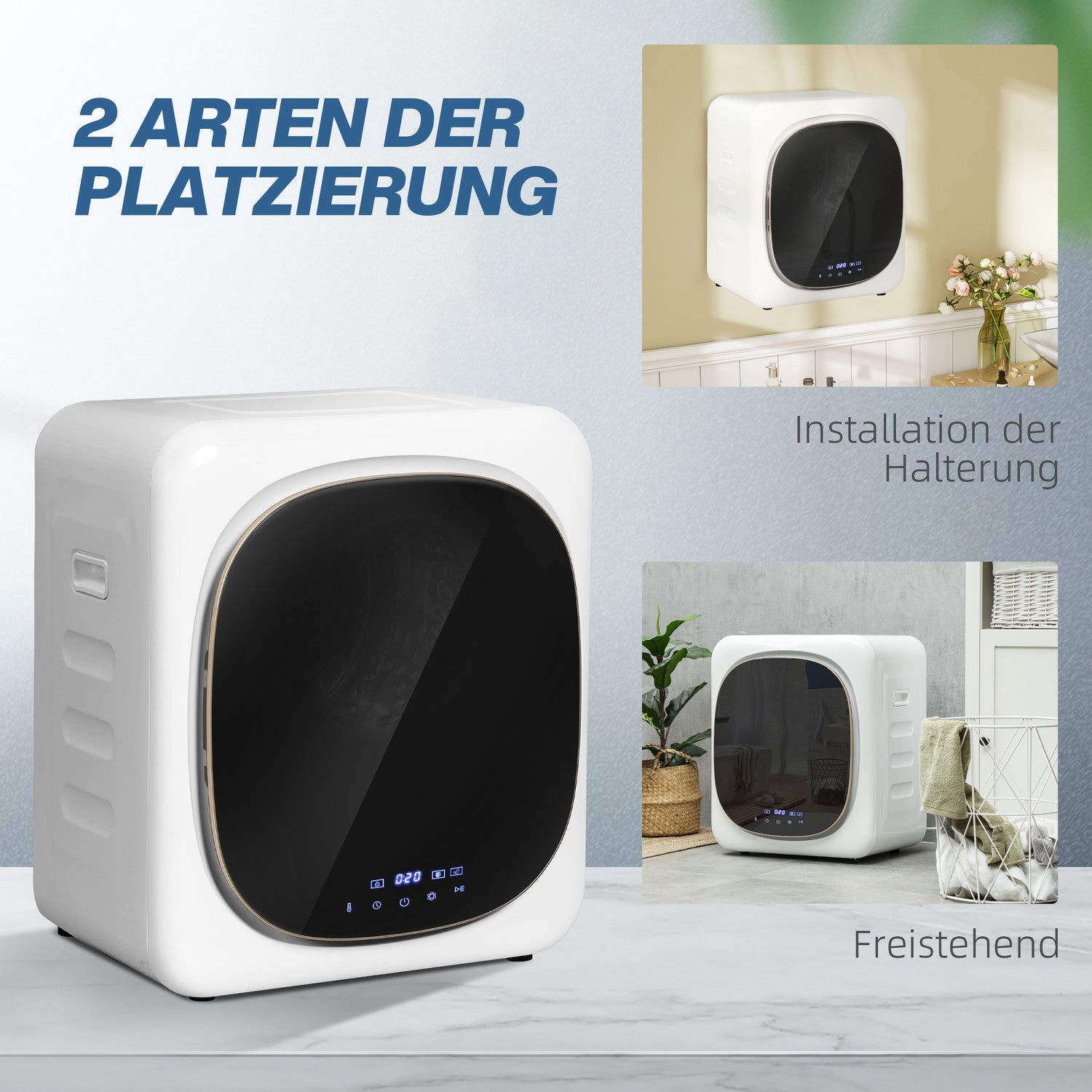 4 kg Avgastork, Desinfektion, Smart Mode, Vit