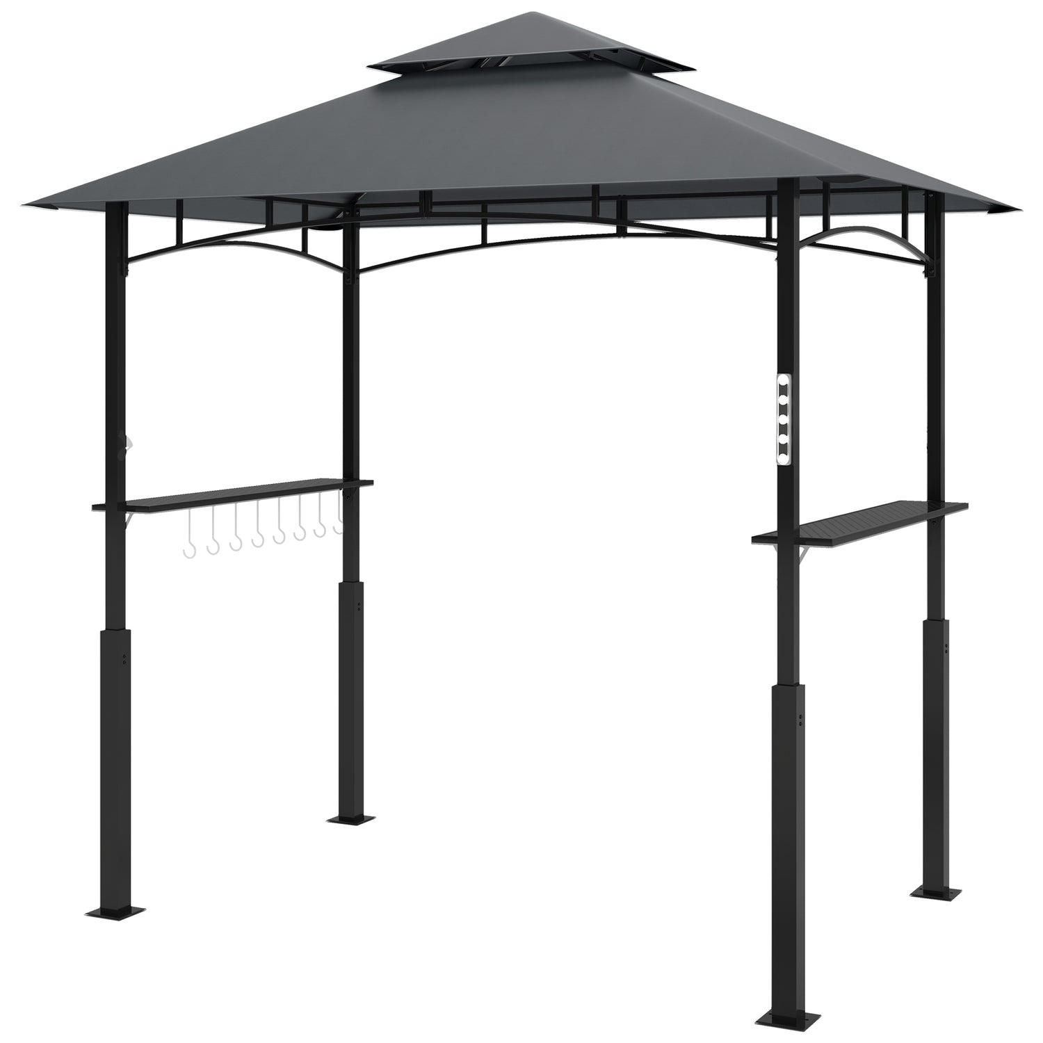 BBQ Pavilion, vattentät och flamskyddad, 243x148x248 cm