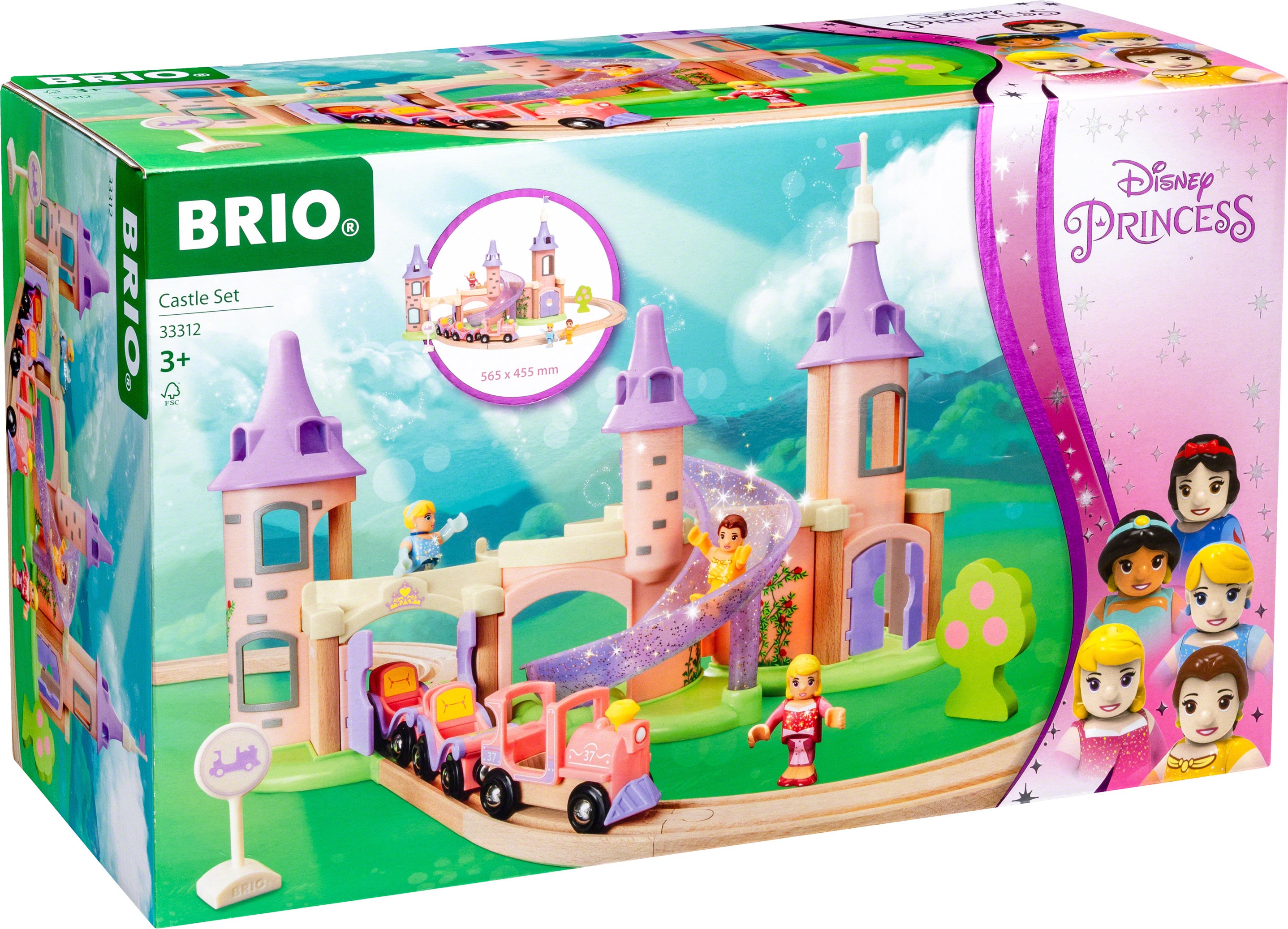 BRIO 33312 - Prinsesse - slottsett