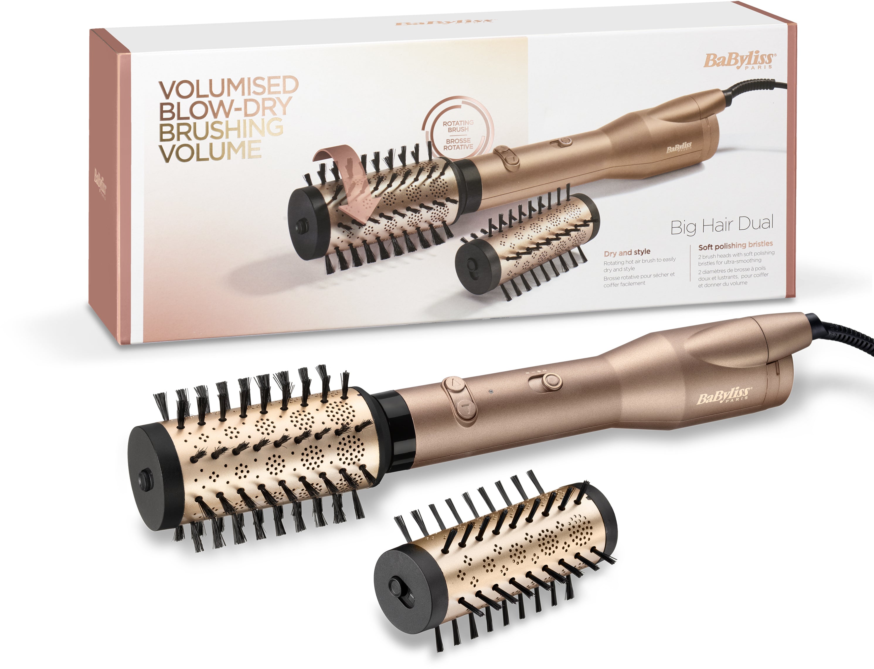 BaByliss BLAS952E Big Hair Dual - luftrullare