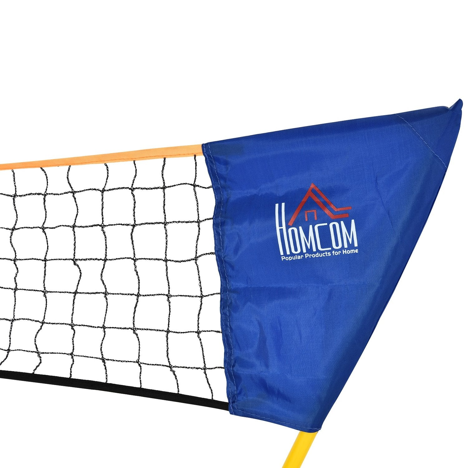 Bärbart badmintonnätset med 4 racketar, utomhusbruk