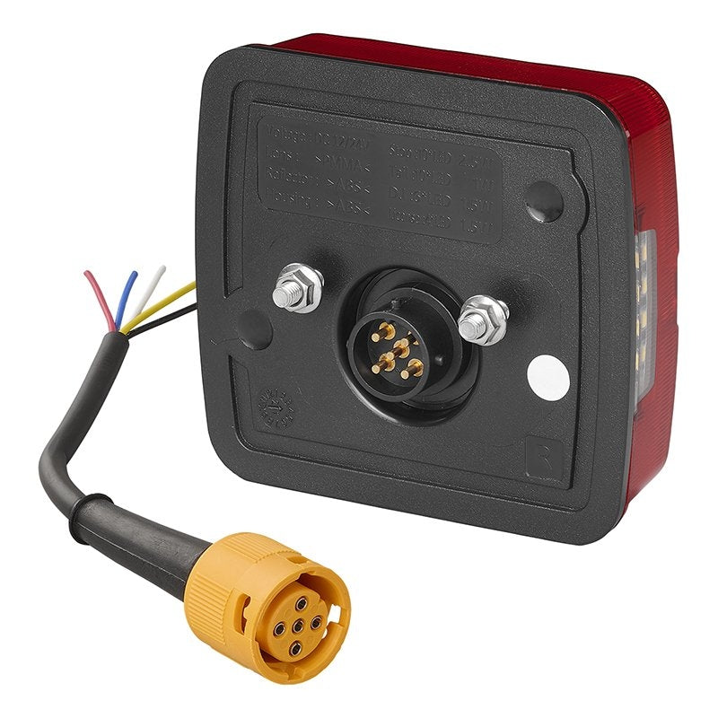 Baklykta 4 funktion 106 x 99 mm LED vänster