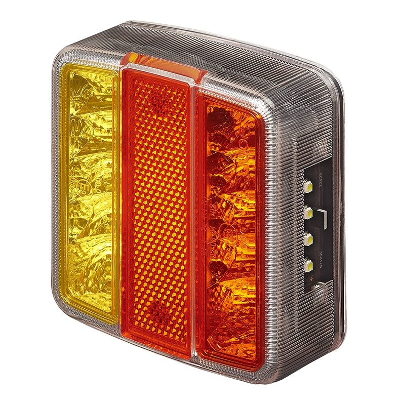 Baklykta 4 funktioner 98x105mm 14LED PM