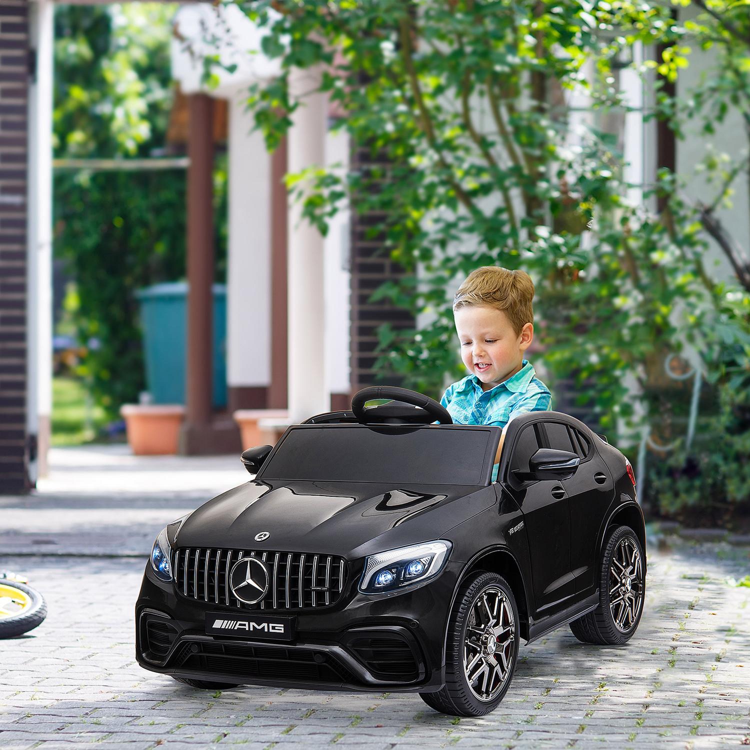 Elektrisk Mercedes-Benz GLA45 åkbil med fjärrkontroll