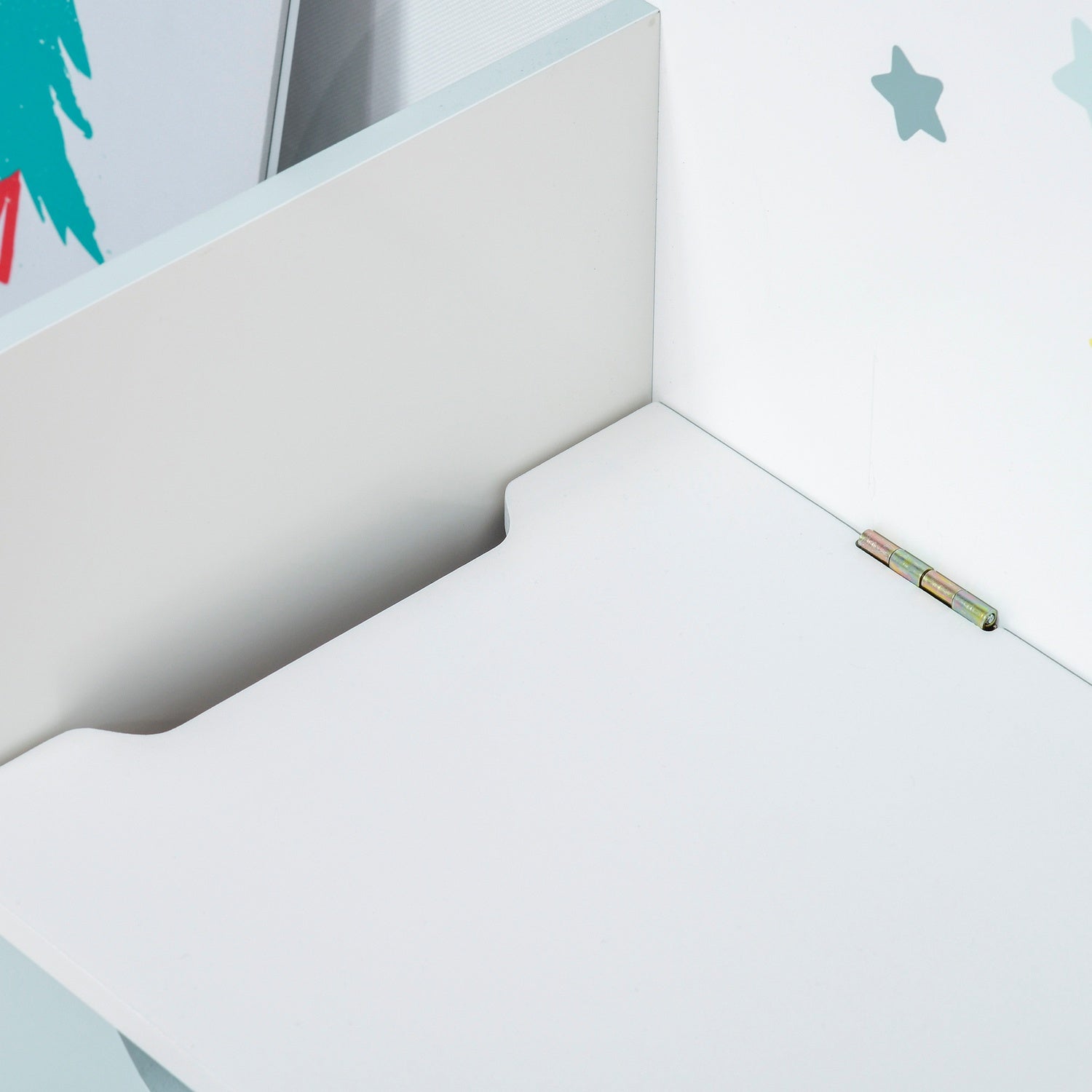 Barnförvaringsbänk – Toy Box Kista, Ljusblå, 3-6 år