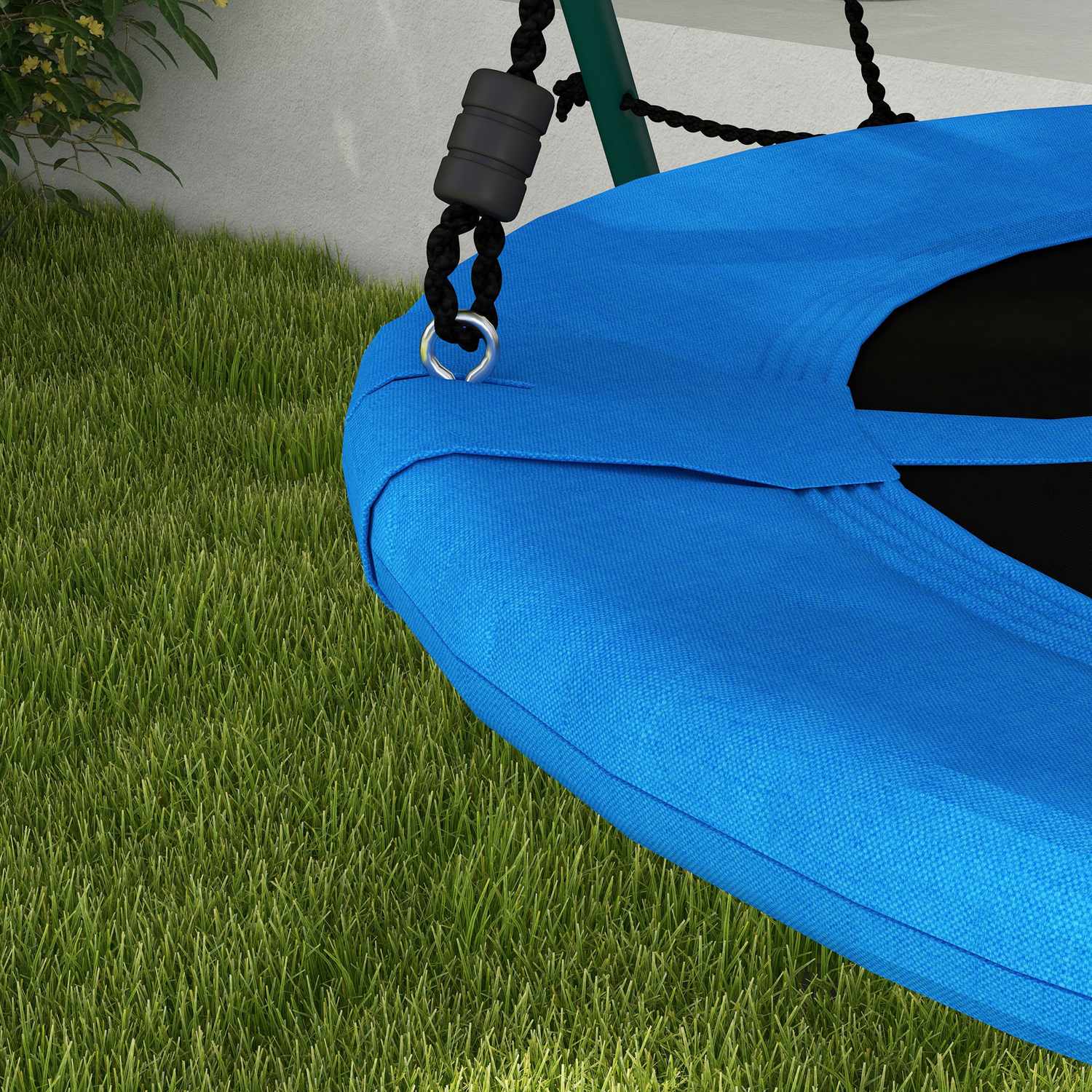 Barns 4-i-1 gungsats med byglar och stege, stål