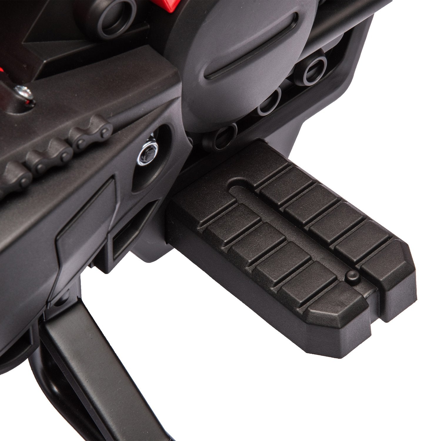 Barns 6V elmotorcykel, röd, 3-8 år