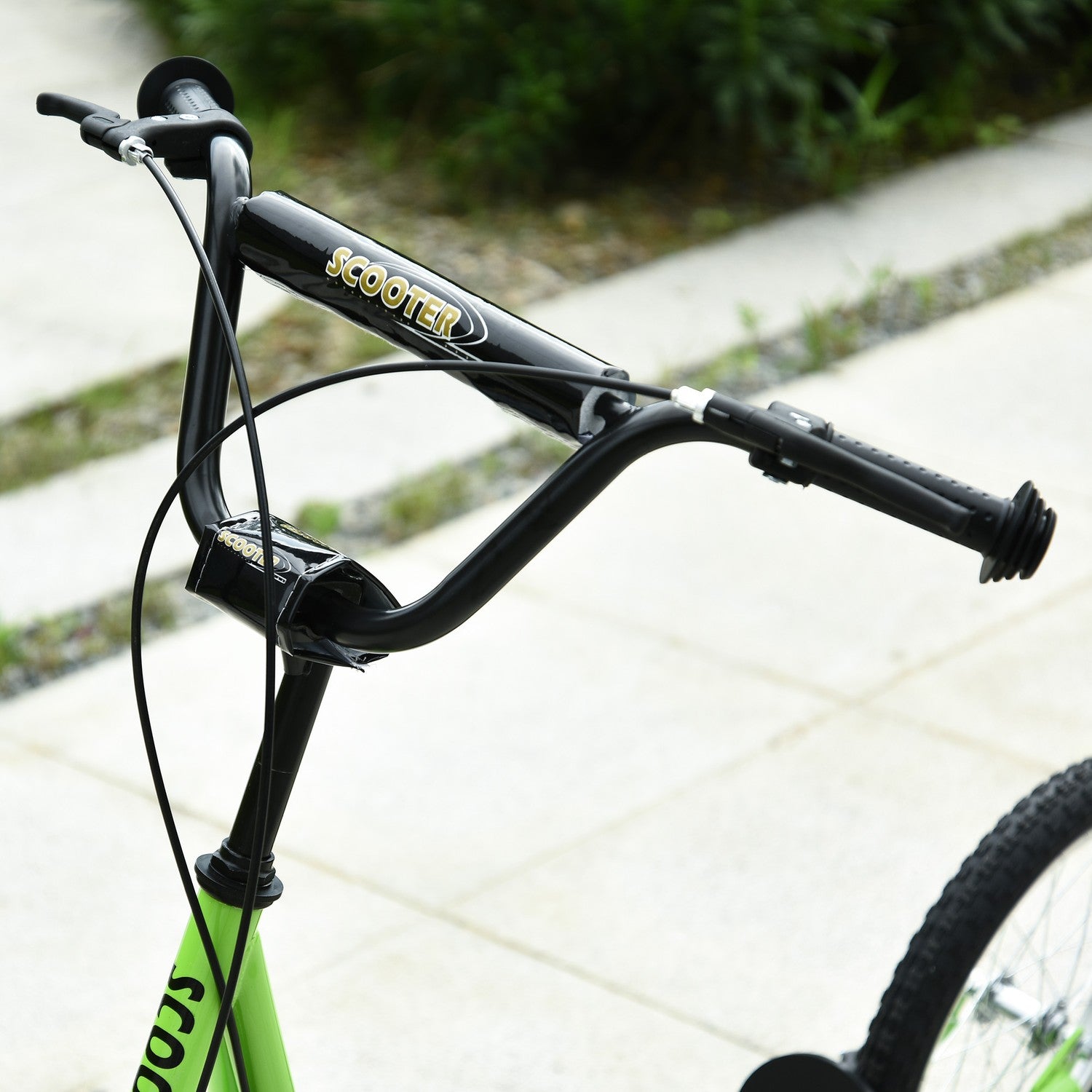 Barnsparkcykel med handbroms, 16-tums luftdäck