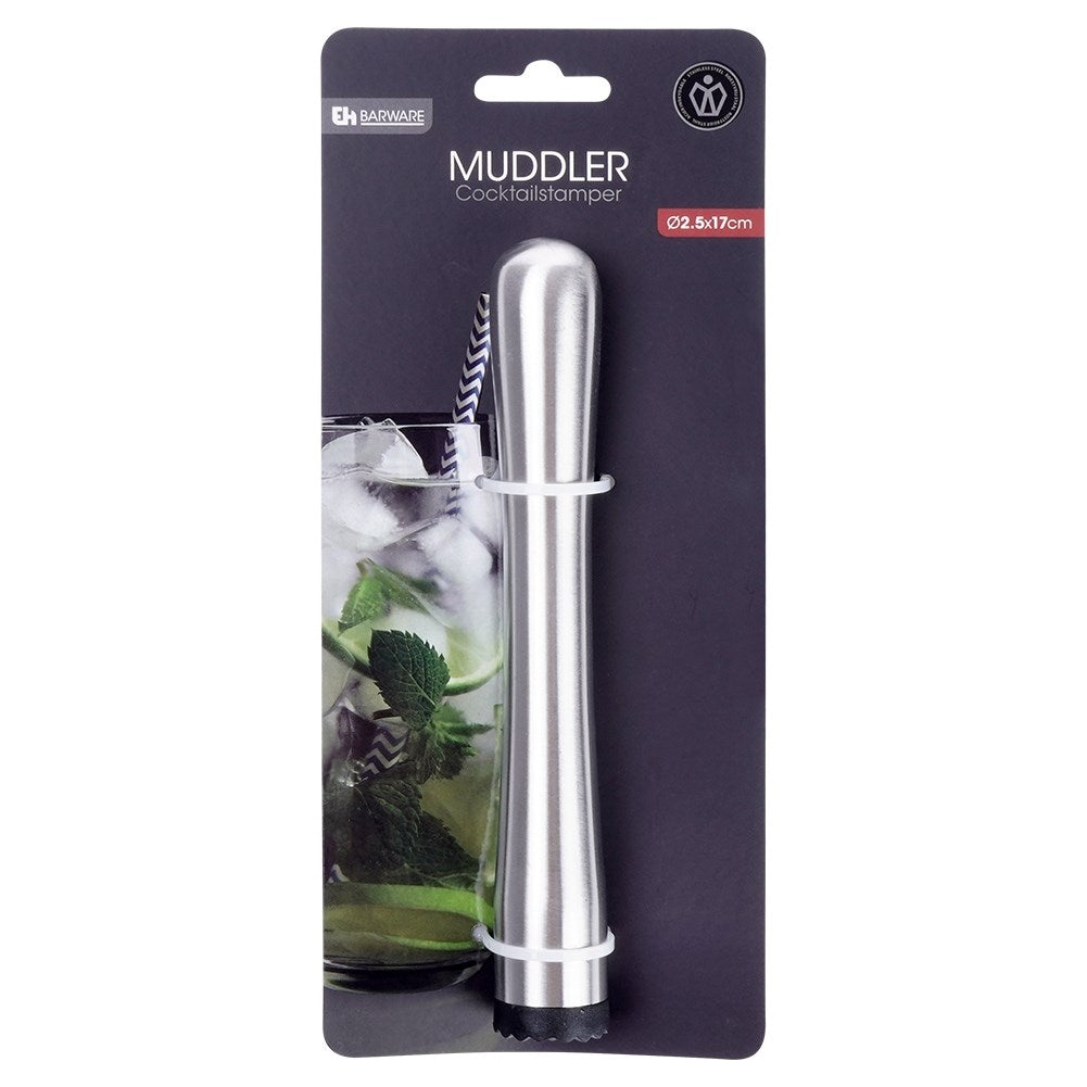 Barsked i rostfritt stål, 17,5 cm – Mojito-expert!