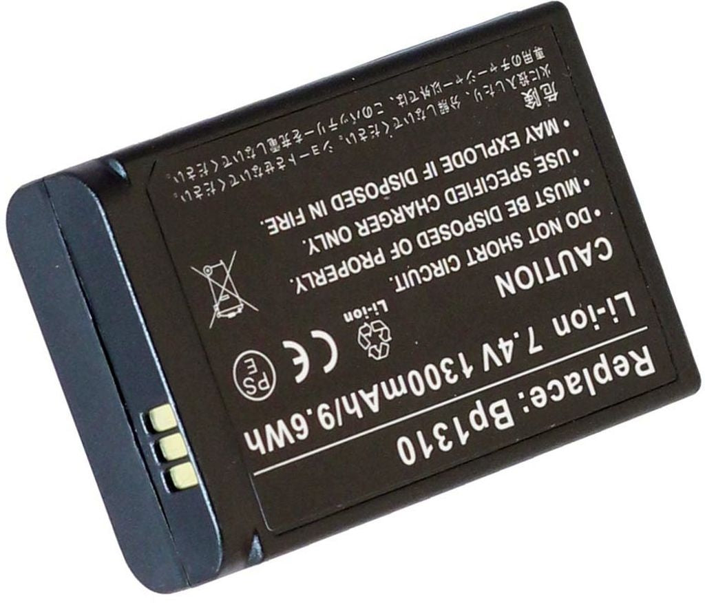 Batteri för BP-1310 ersättningsbatteri