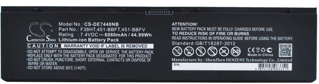 Batteri för Dell Latitude 14 7000 mfl