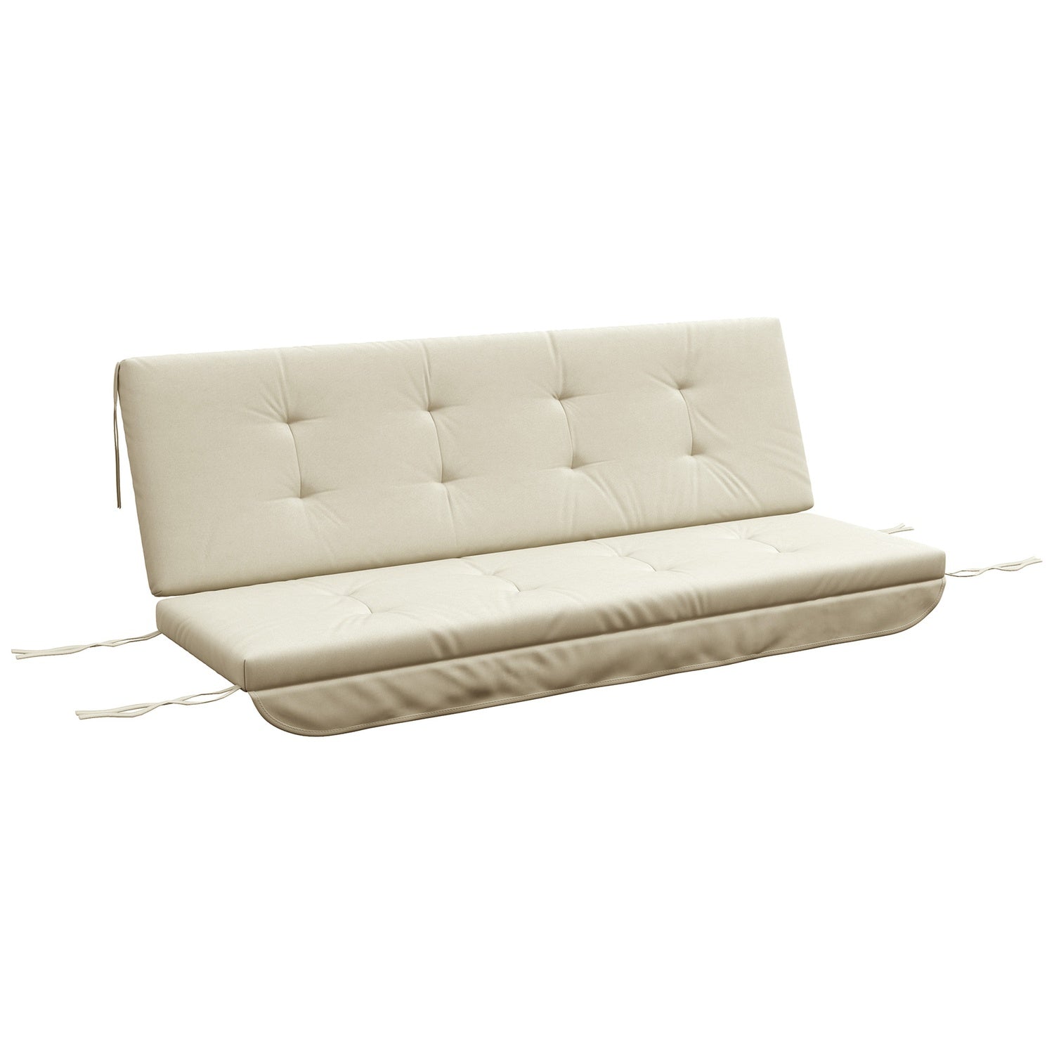 Beige Garden Swing Kuddset – Passar 170 cm, inkl. Baksida & sidor