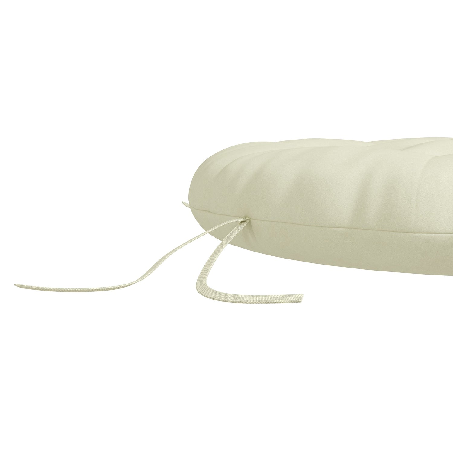 Beige Polyester Månstolsdyna – 10 Cm Vaddering