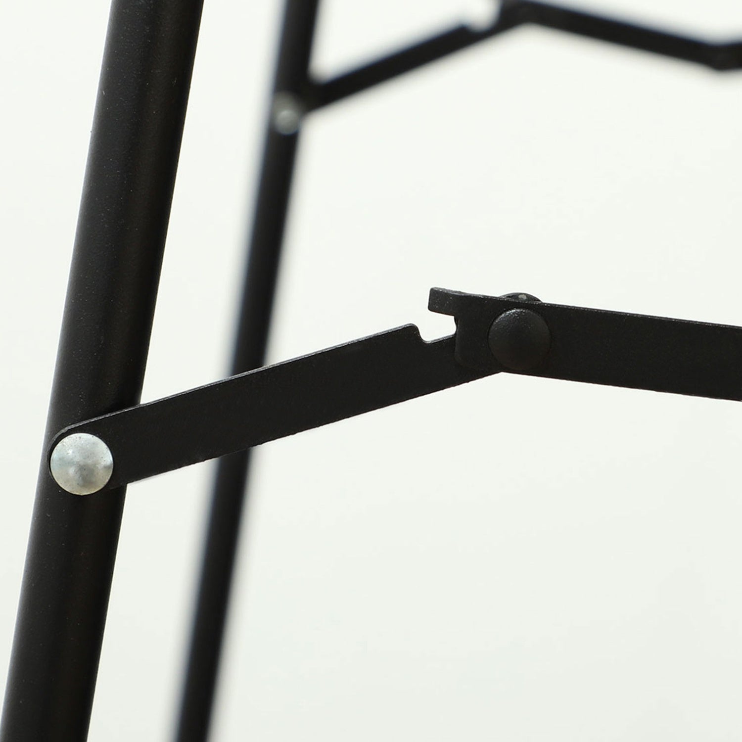 Båg fullängdsspegel 150x50cm, splittringssäker, svart