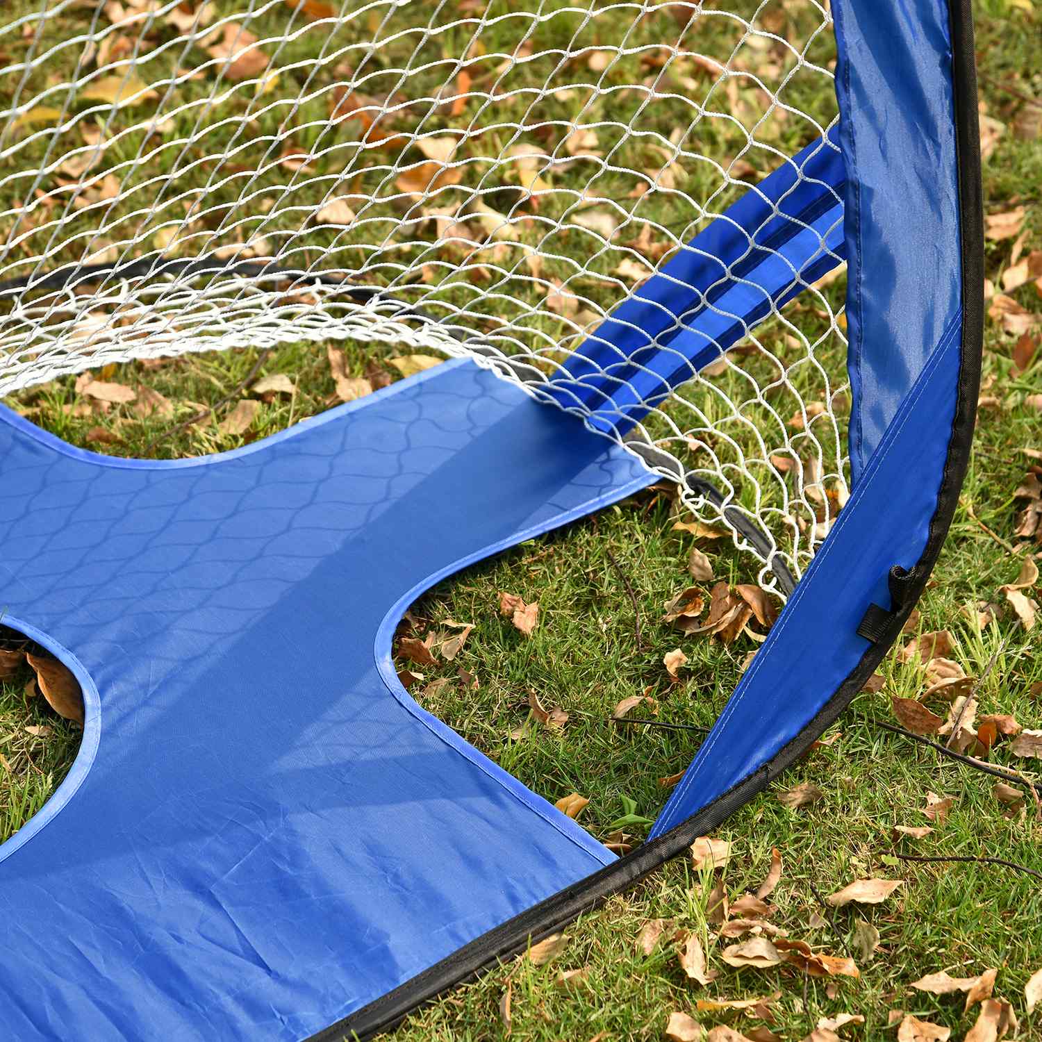 Bärbara pop-up fotbollsmål, set med 2, hopfällbara, 123x80 cm