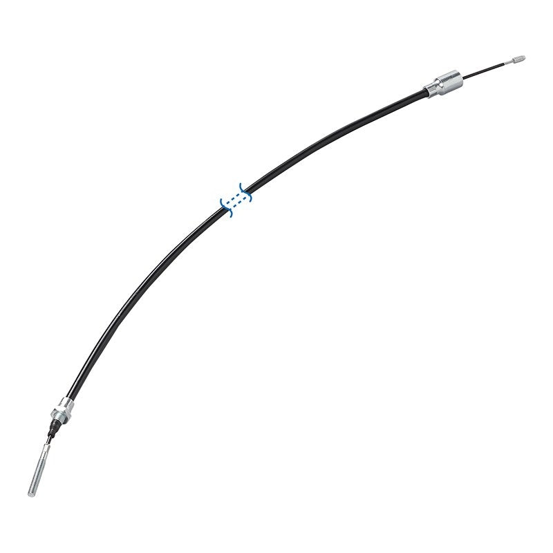 Bromskabel 830/1040mm kopp Ø22mm lämplig för Knott/Schlegl/Nieper/Avonride/BPW