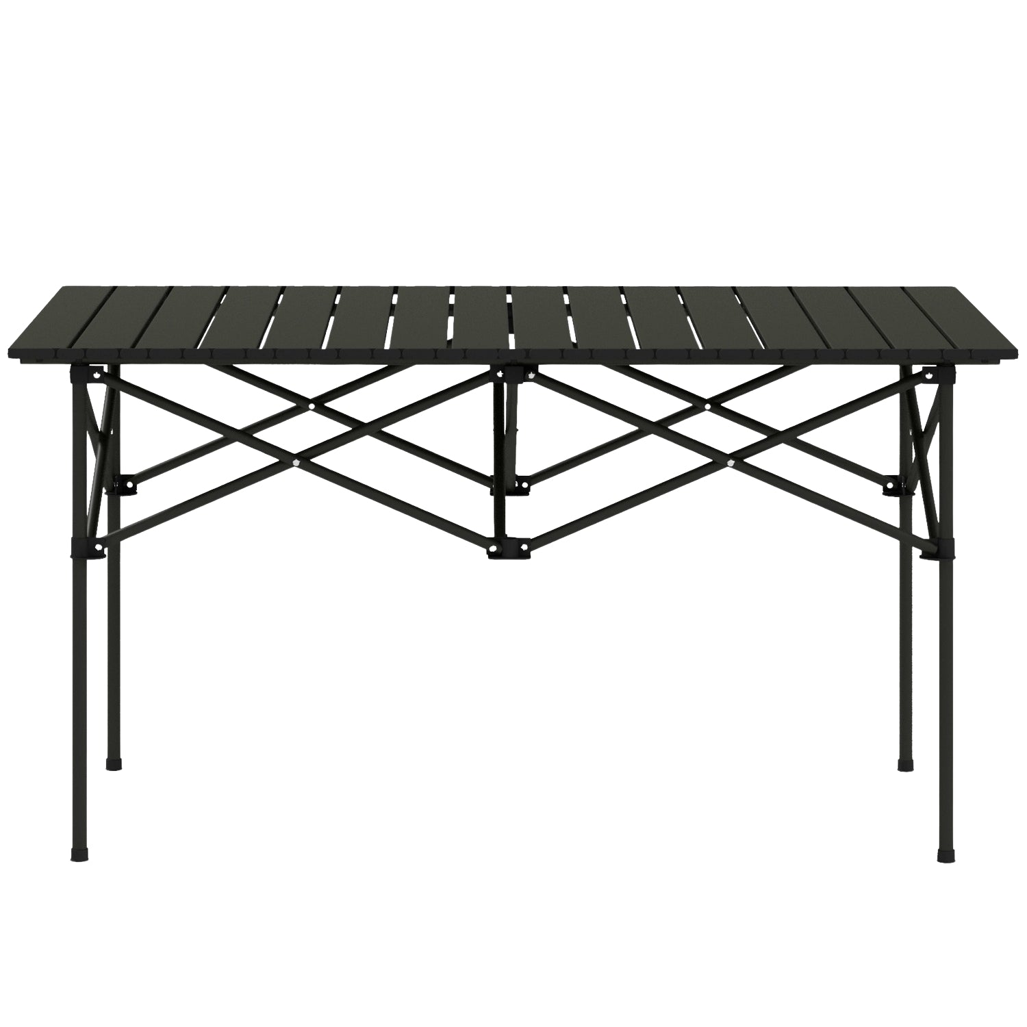 Campingbord – aluminium, hopfällbart, lätt, 2-personer