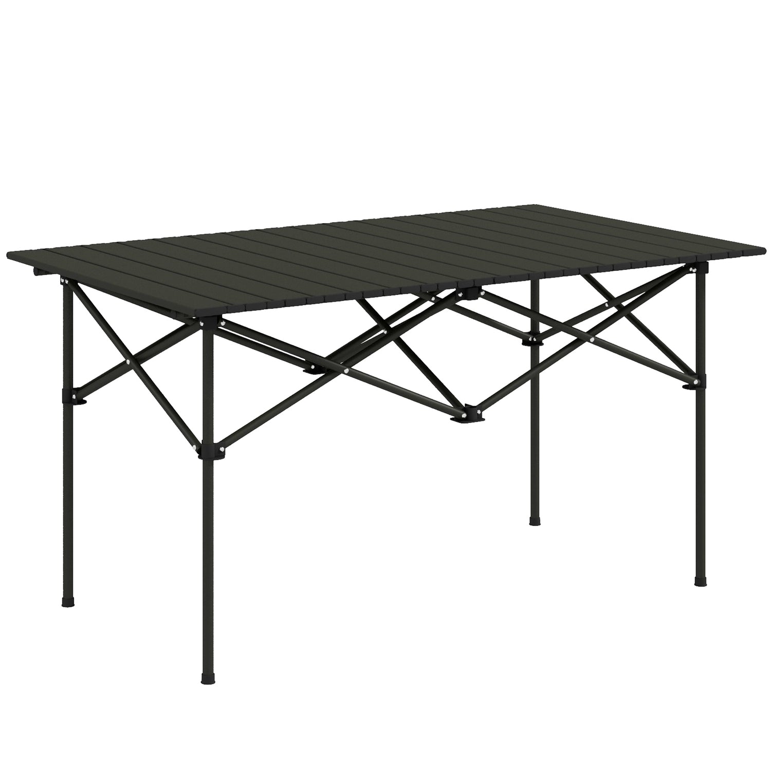 Campingbord – aluminium, hopfällbart, lätt, 2-personer