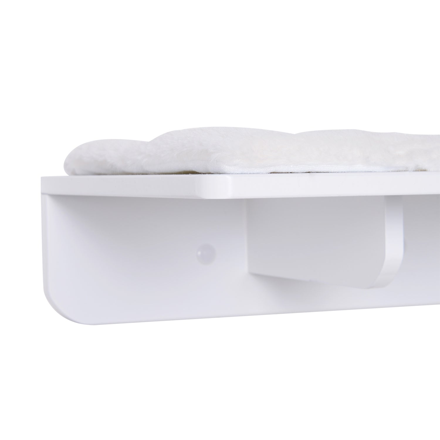Kattstol med skrapstolpe och leksak, plyschkudde, 53 cm