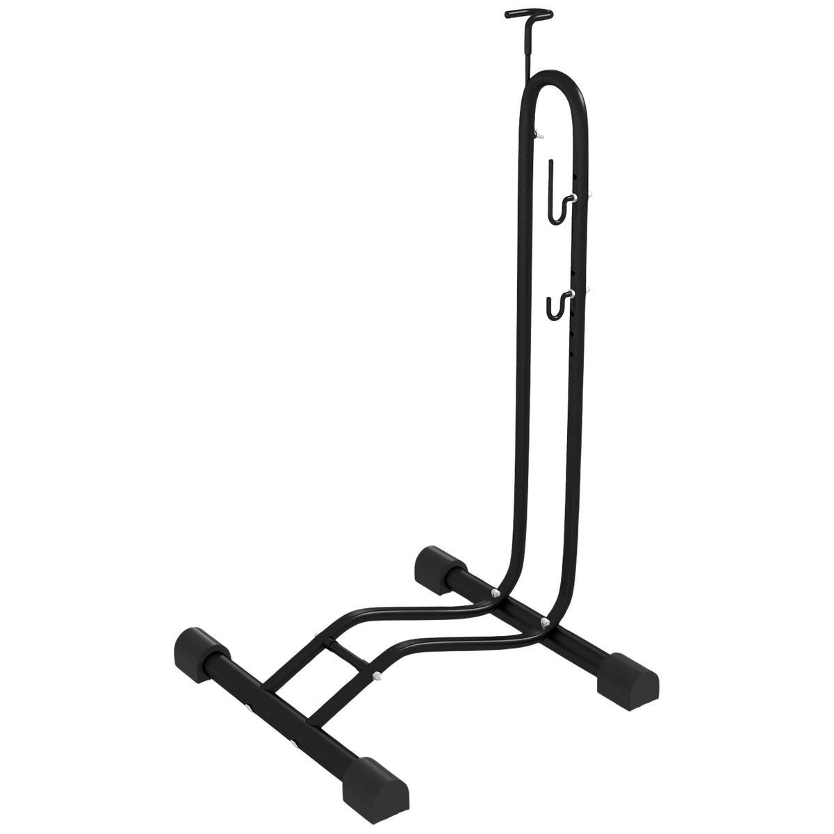Sykkelstativ i metall – vertikalt og horisontalt, værbestandig, 45x44x118cm
