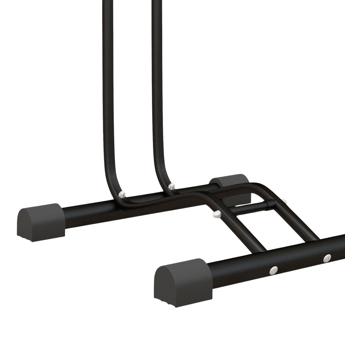 Sykkelstativ i metall – vertikalt og horisontalt, værbestandig, 45x44x118cm
