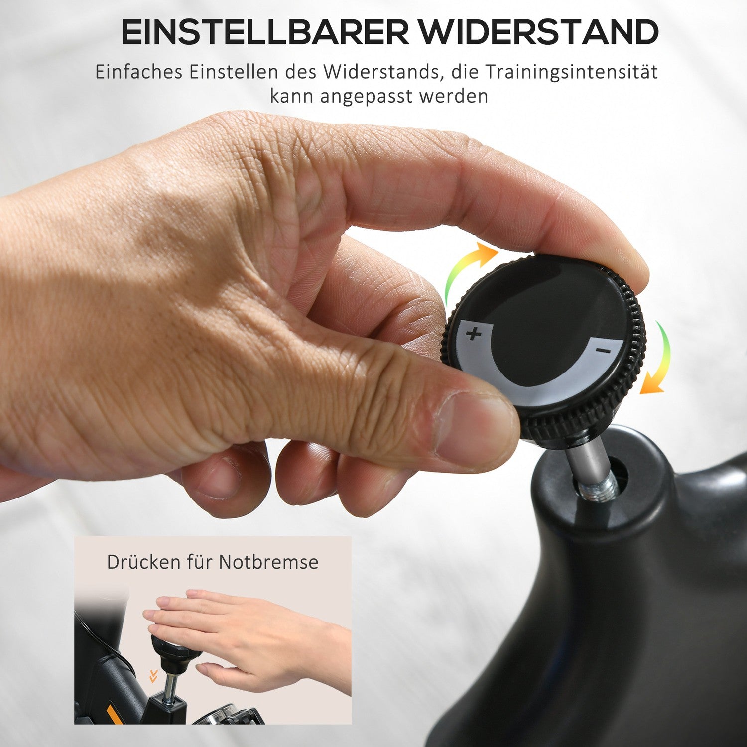 Motionscykeltränare med LCD-skärm och justerbar sits
