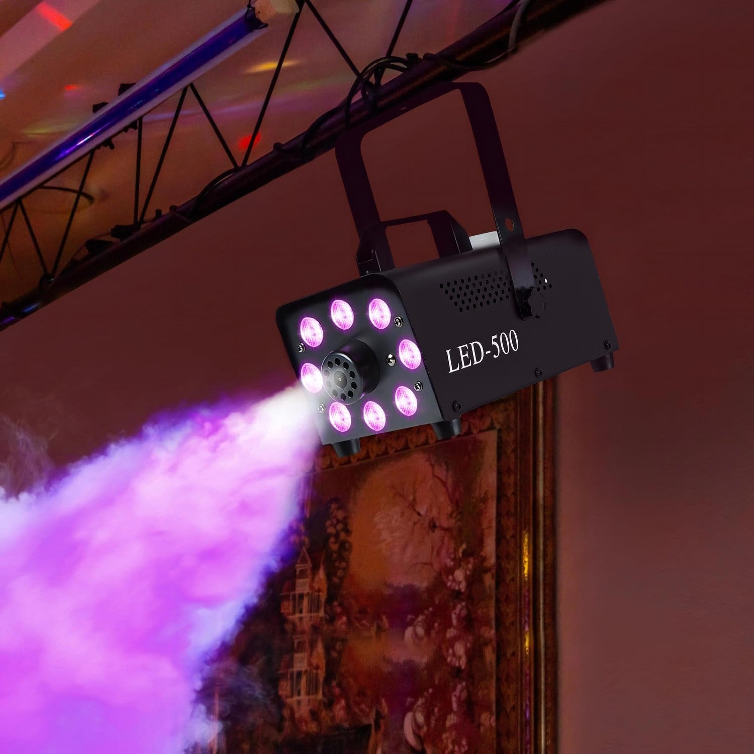 Dimmaskin 450W med 13 LED-ljus för evenemang