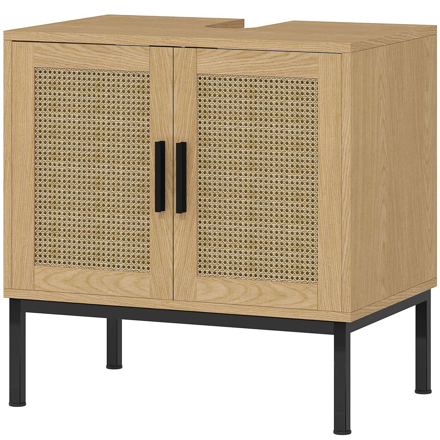 Handfat underdel, Rottinglook, Ek, 60x39x60 cm