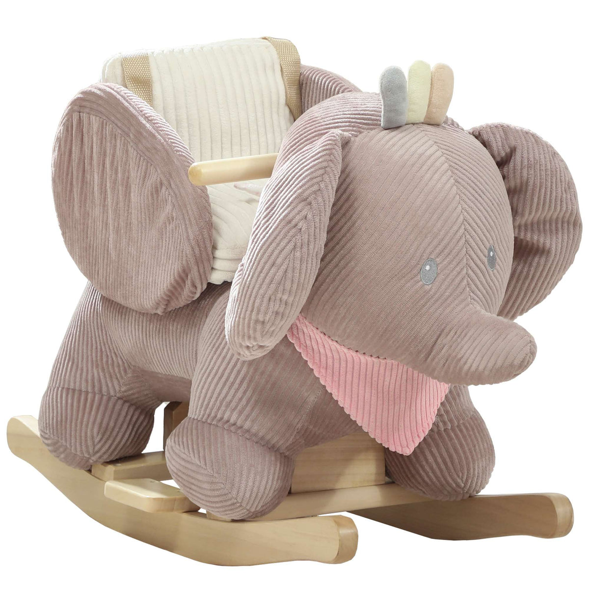 Elefantsvinge med lyd, treramme, 1,5–3 år, brun