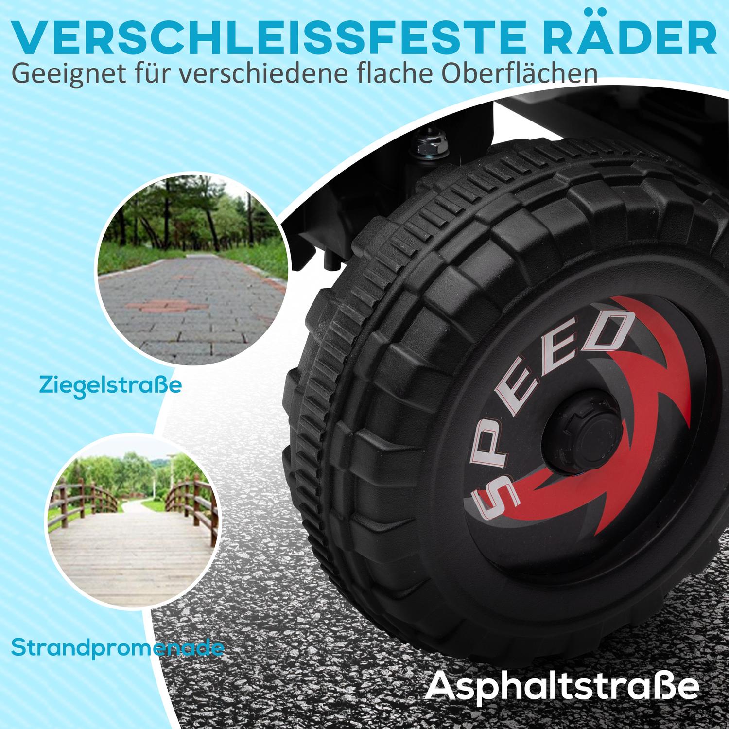 Electric Kids Quad – 6V, 2,5 km/h, 1,5–3 år, vit