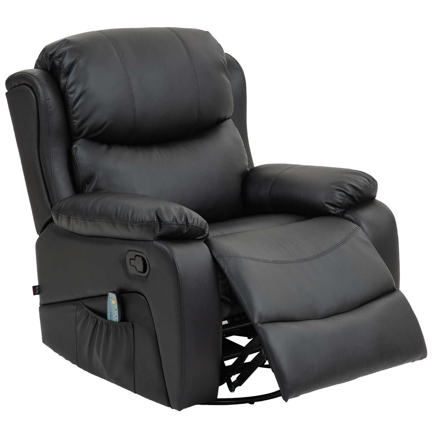 Elektrisk vilstol med massage- och värmefunktion
