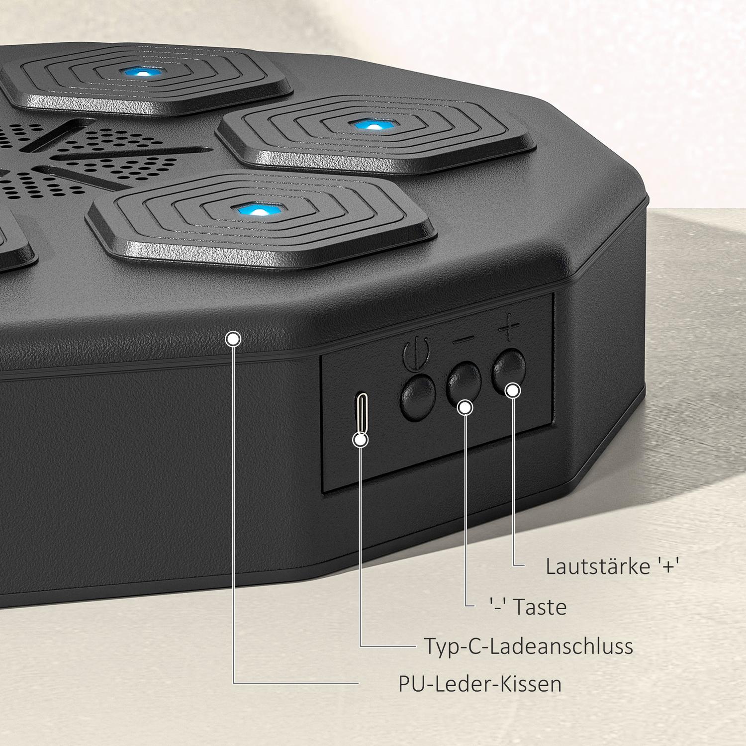 Elektronisk LED Bluetooth-boxningsmål – Väggmonterad, hemmabruk