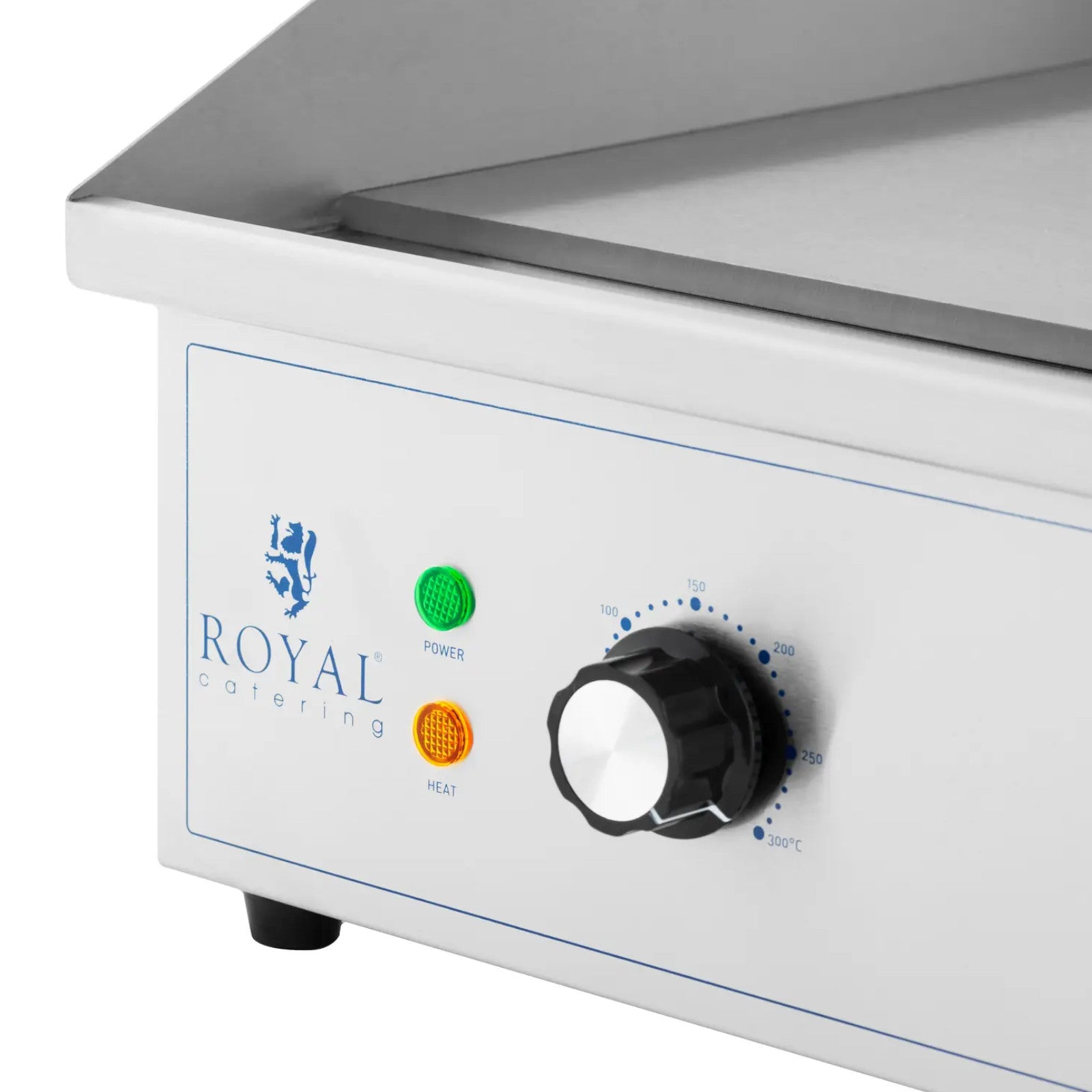 Elgrill, slät grillplatta, 727 x 420 mm, 4400 W