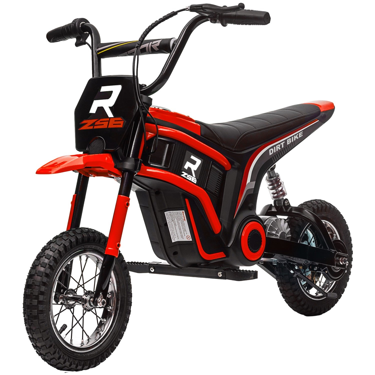 Elmotorcykel för barn, 24V 350W, 8-16 KMH, 12"" däck