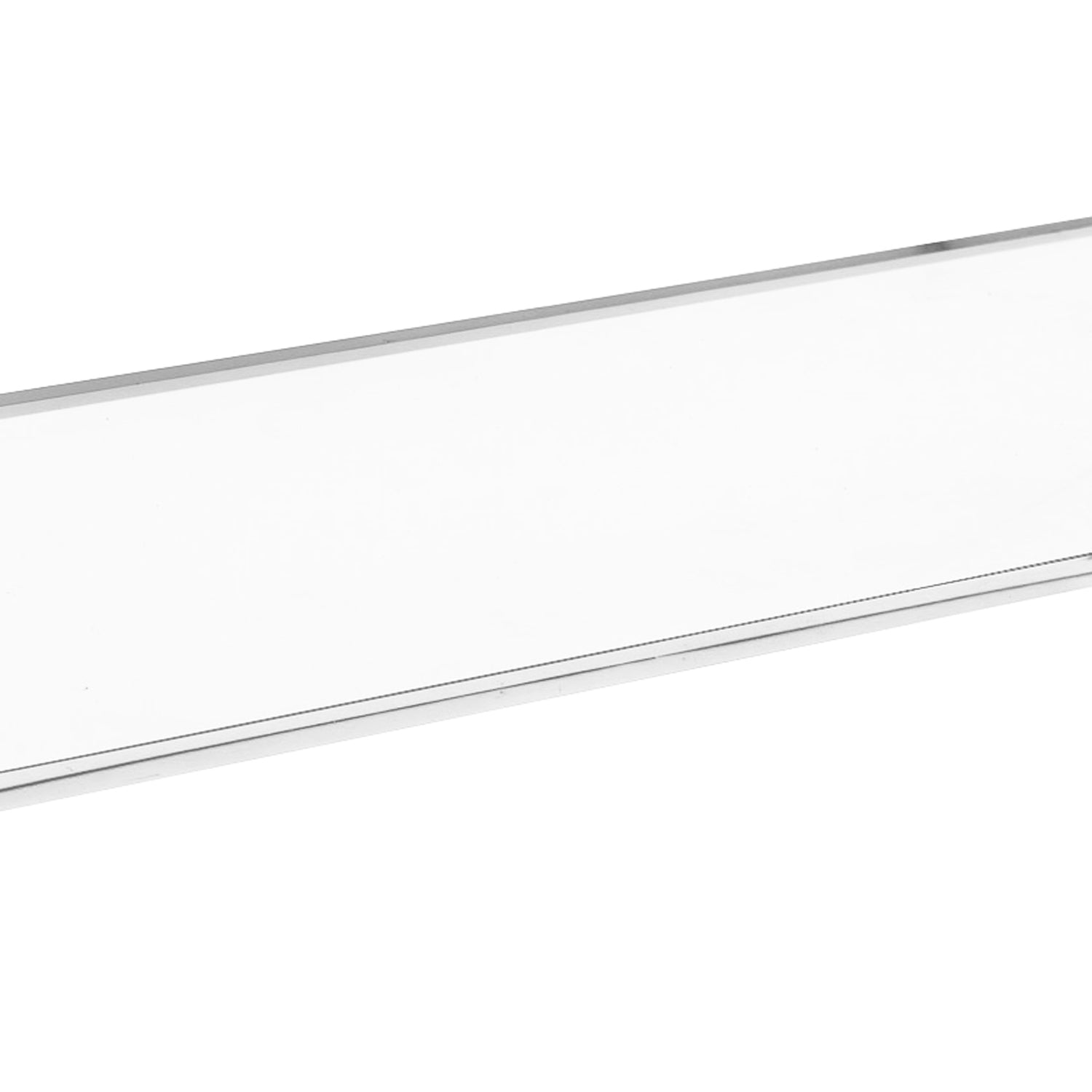 Ergonomiskt monitorstativ i akryl, Transparent, 53x19x9cm