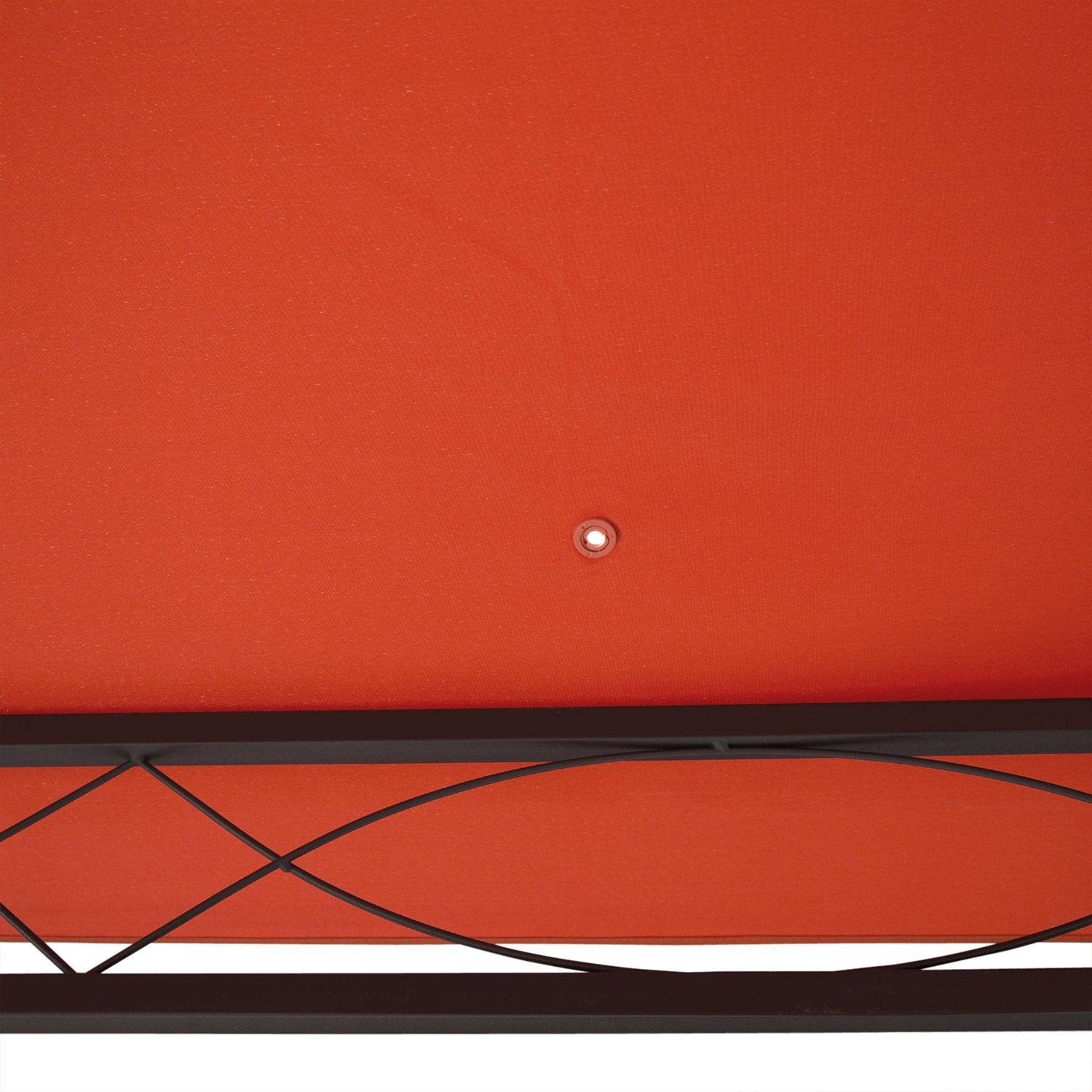 Orange Polyester Gazebo Taktäcke, Solskydd, 3x3 m