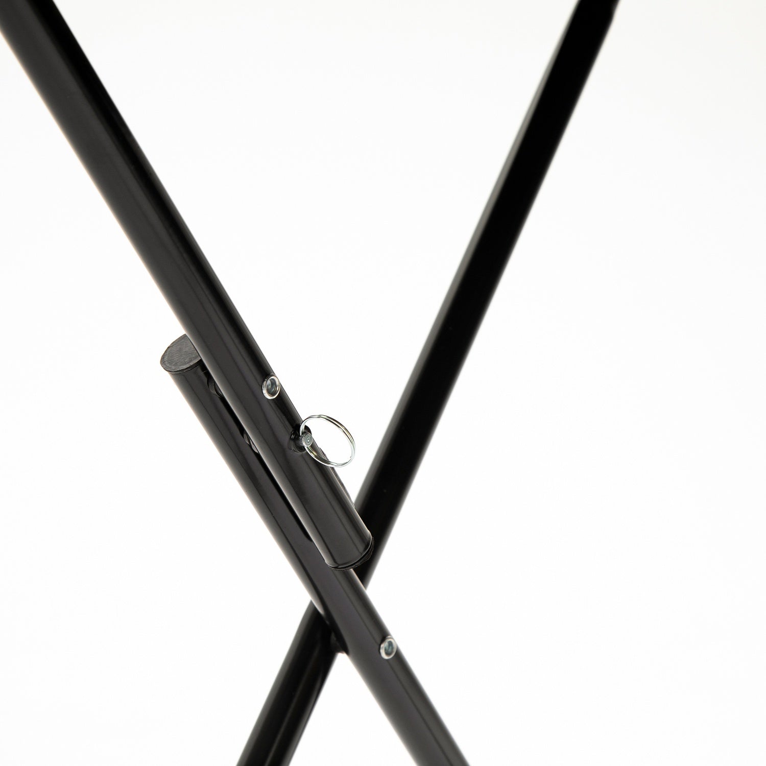 Fällbart trädgårdsbord, Plast & Metall, 60x60x74cm, Brun