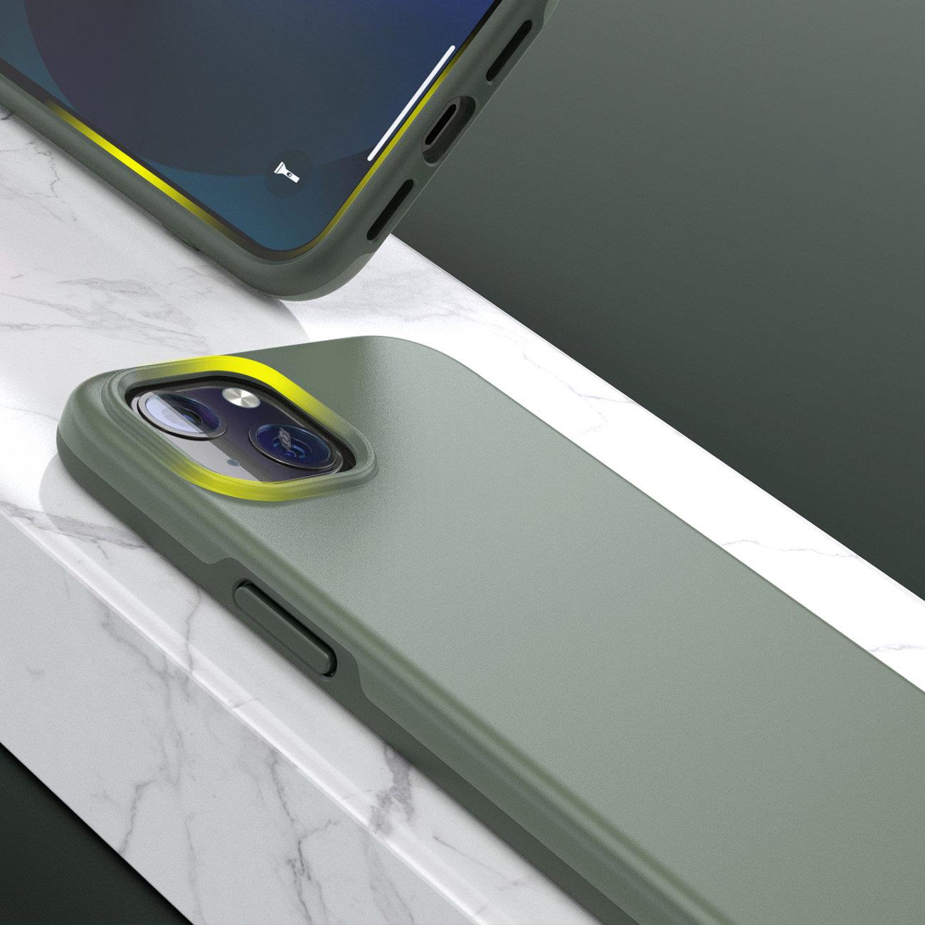 Fodral för iPhone 13 MFM Anti-dropp fodral grön
