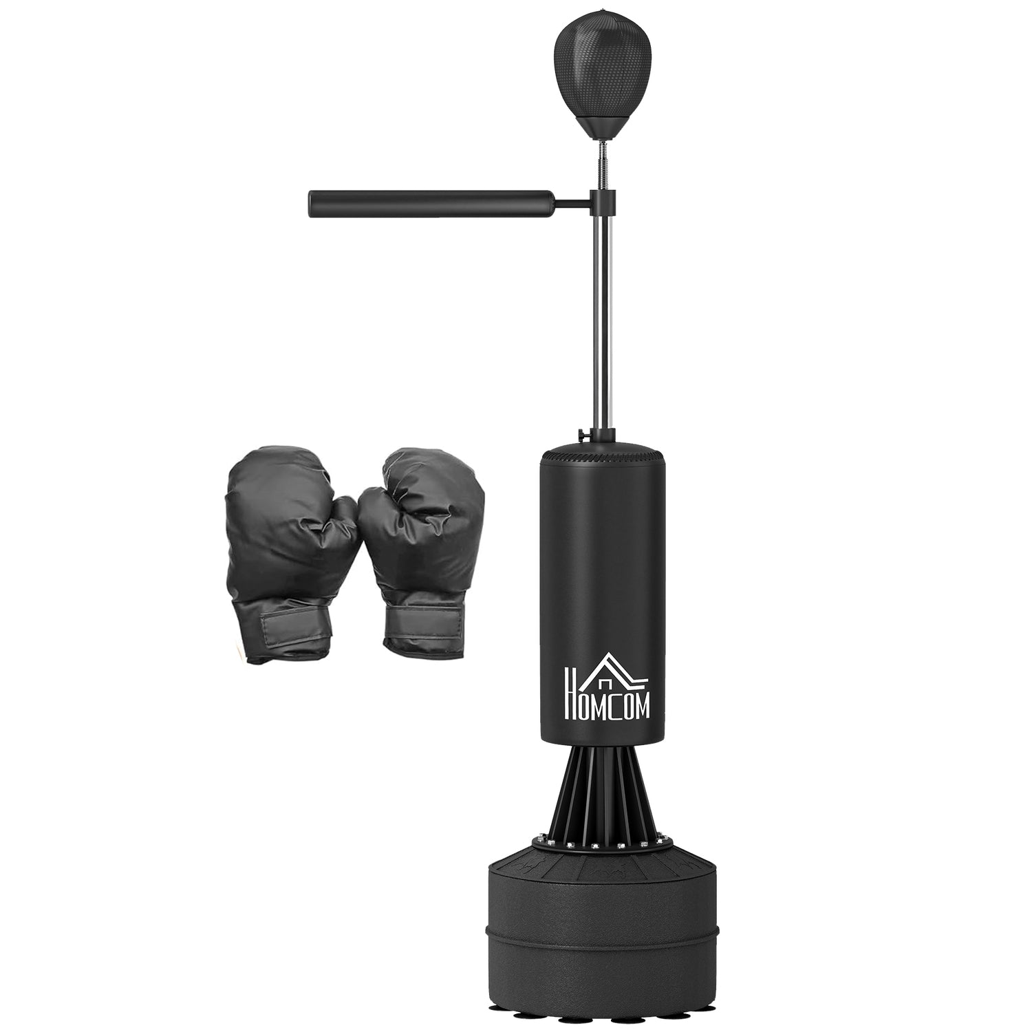 Fristående boksäck med Speedball, justerbar 155-205cm