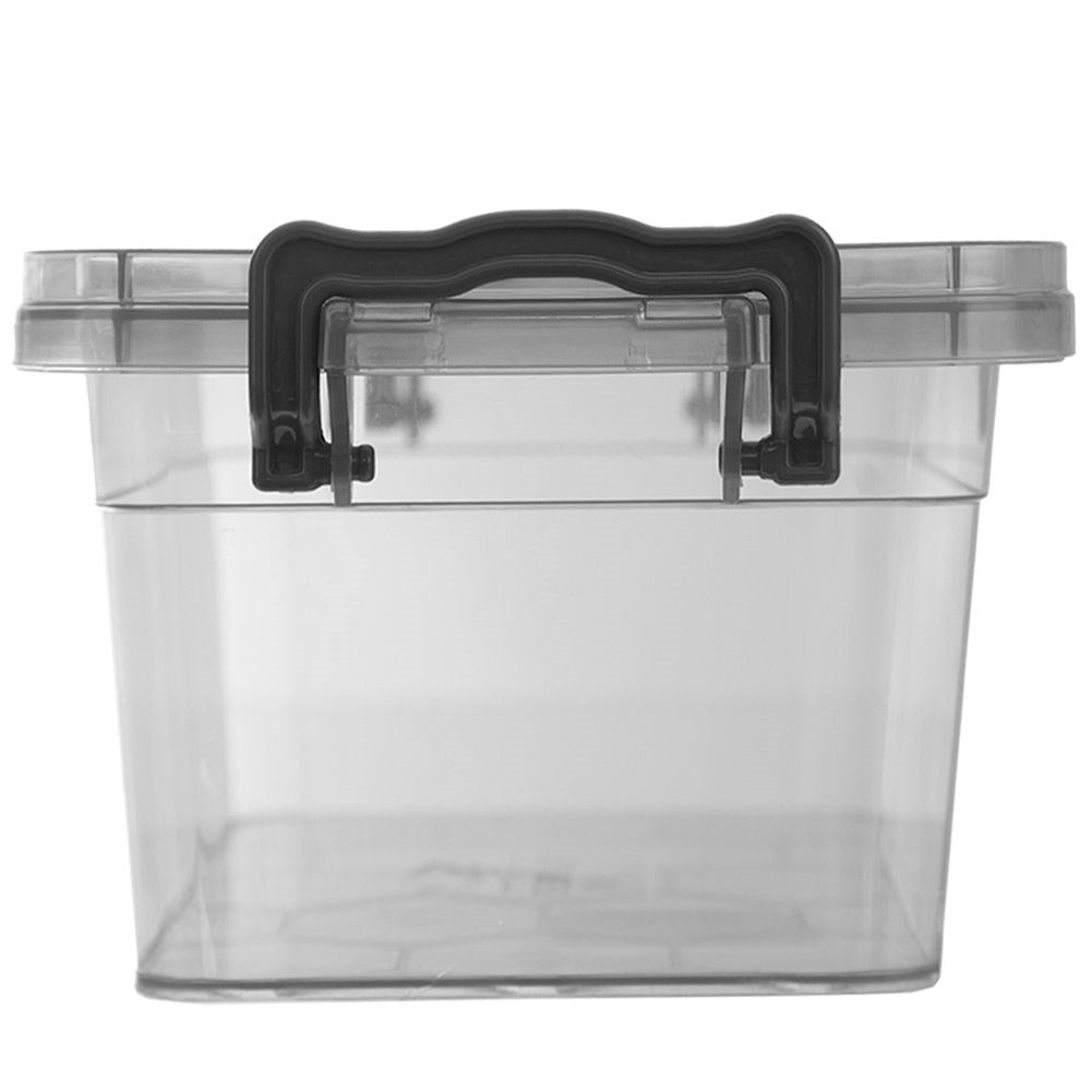 Förvaringslåda 3L med lock och täta klämmor i plast