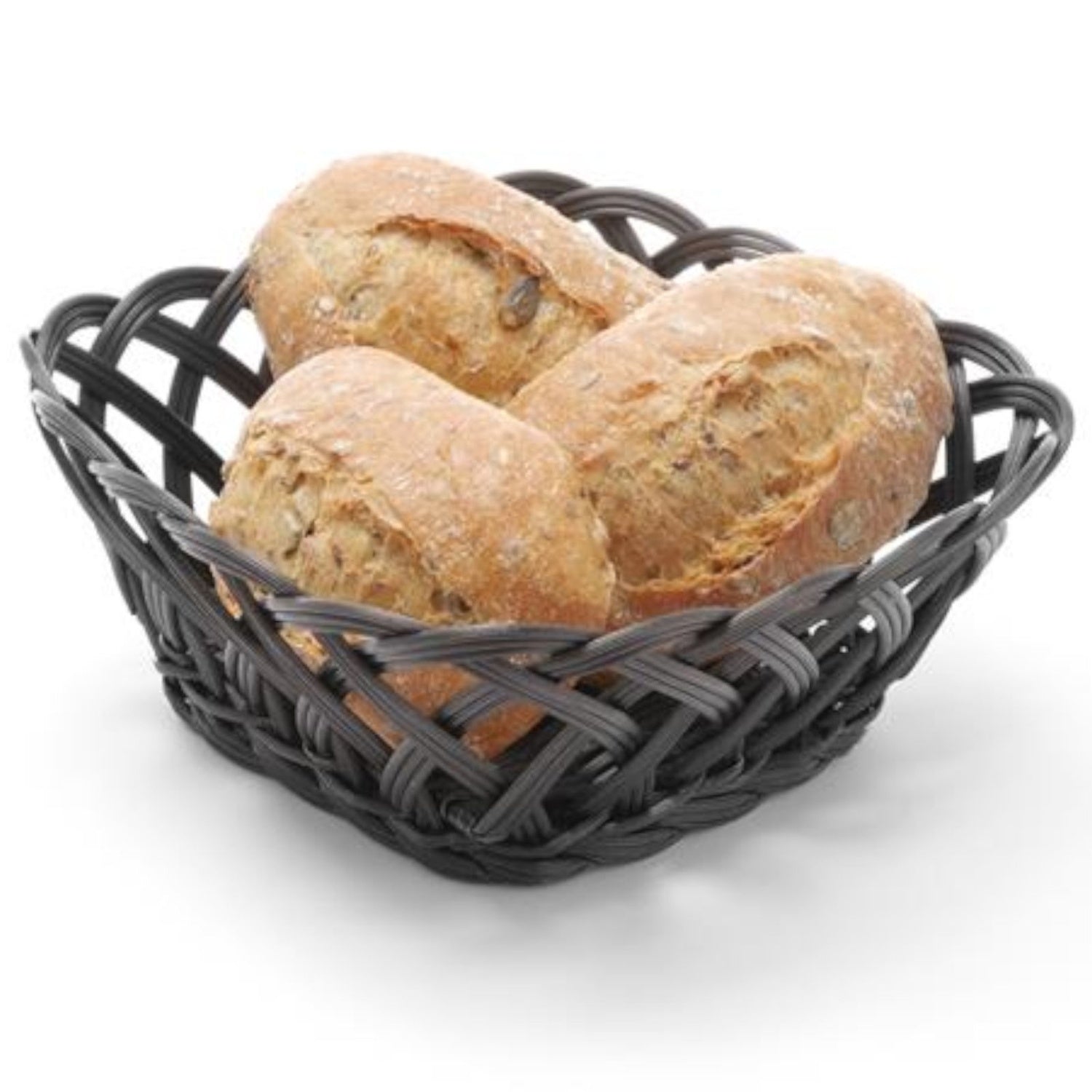 Fyrkantig flätad frukt- och grönsakskorg - Hendi 426227