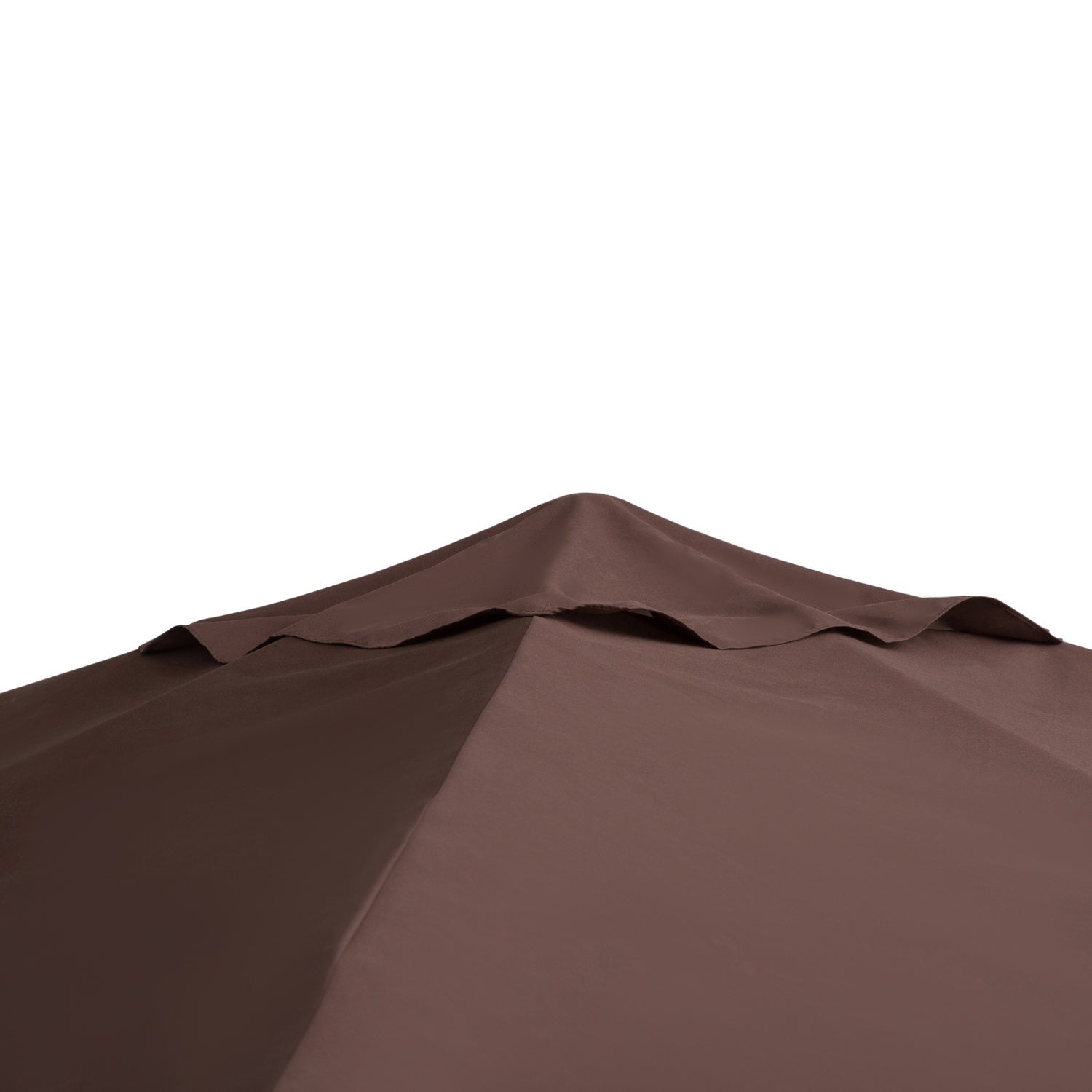 Gazebo Ersättningsskydd, Solskydd, 2,93x2,93M, Kaffe