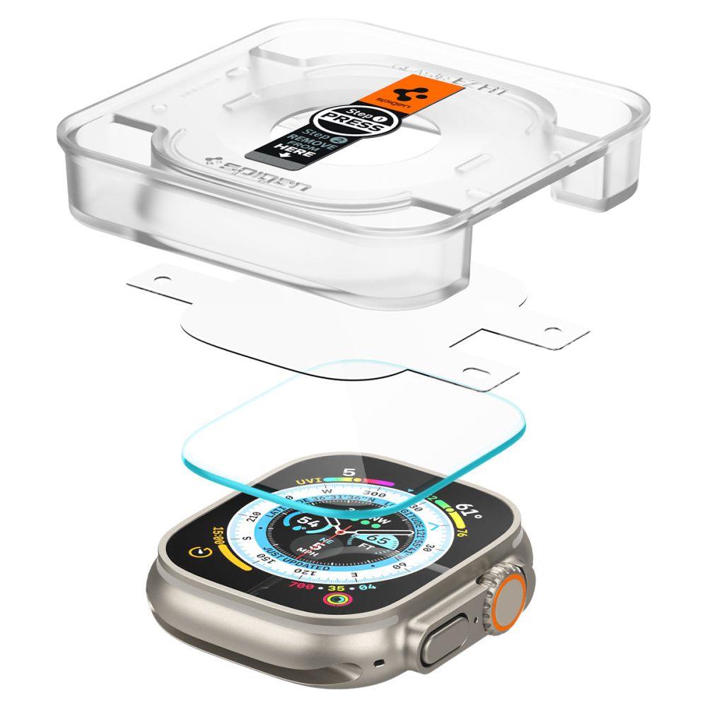 GlastR EZ Fit härdat glas för Apple Watch Ultra 49mm SET med 2 st.