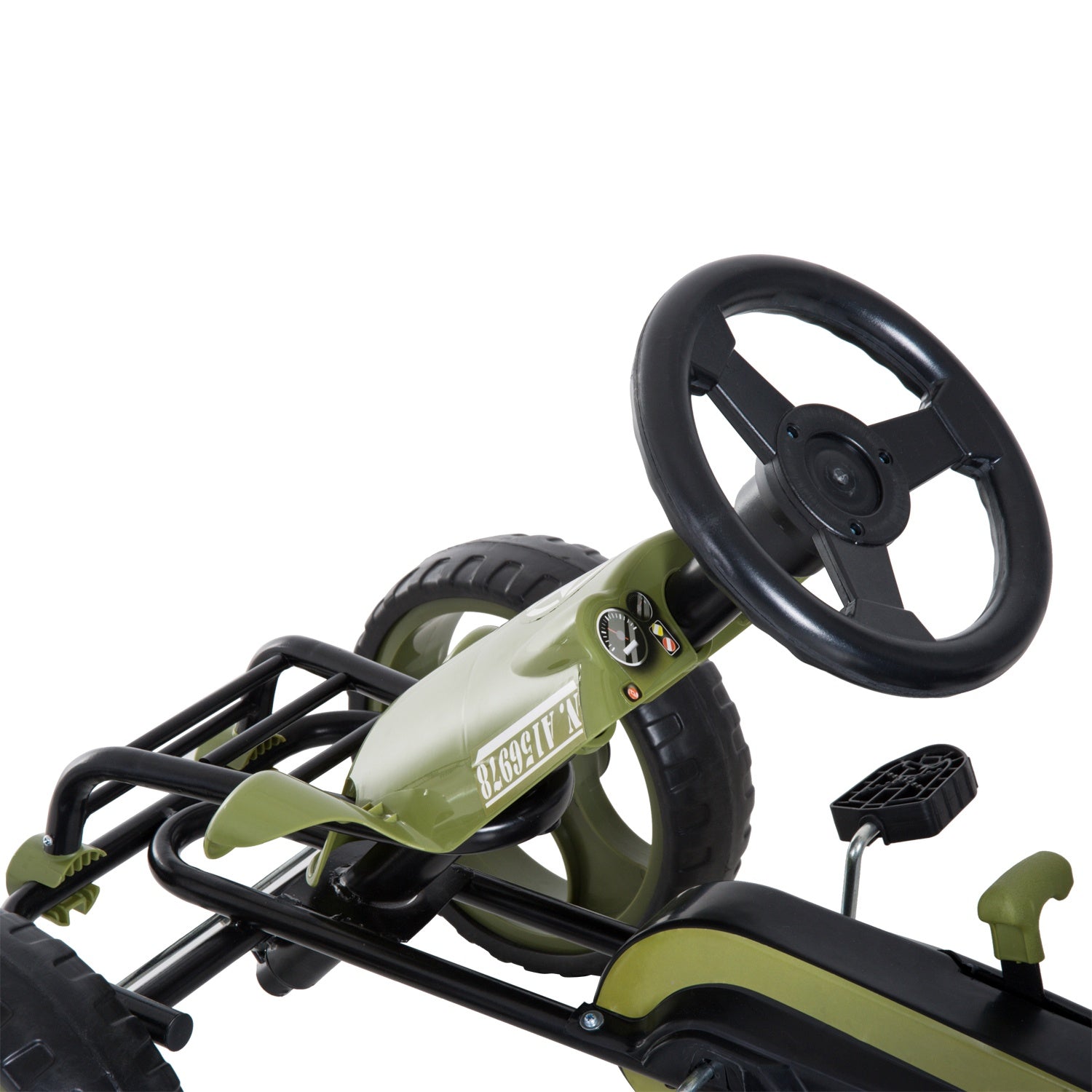 Green Kids Go Kart – Handbroms, justerbar sits, 3+ år