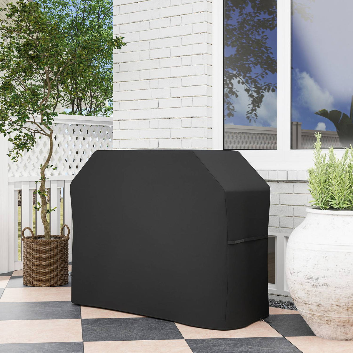 Grilltrekk, vanntett og UV-bestandig 420D Oxford-stoff