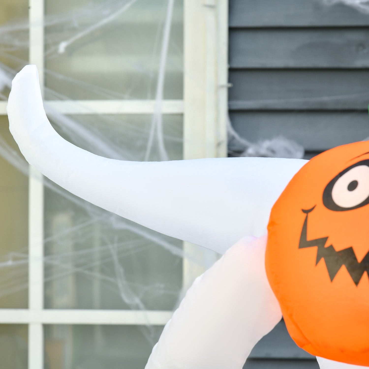 Halloween LED Uppblåsbar Spökdekoration, 1,8 m polyester